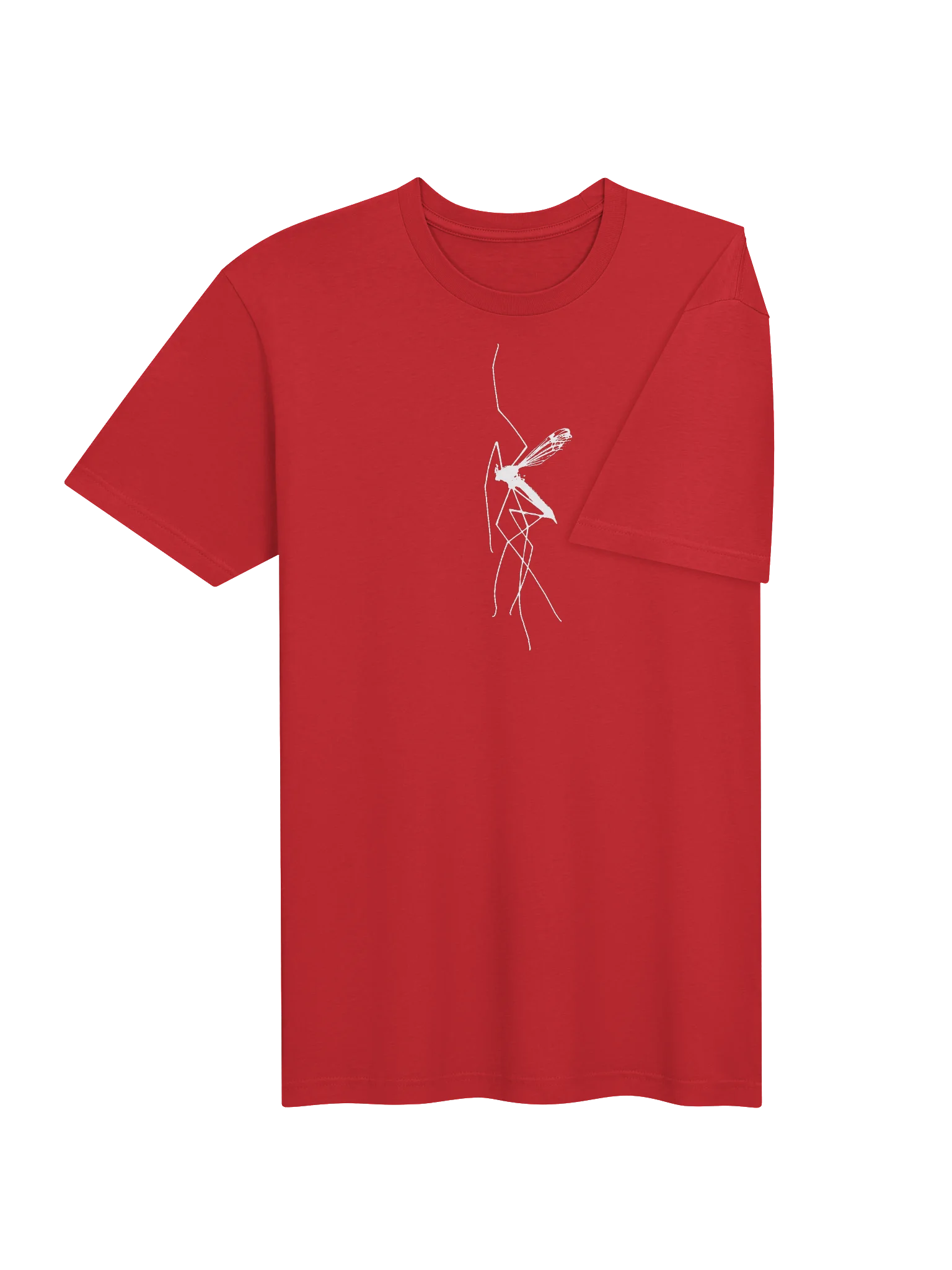 Mosquito Scan, 1993 — White Print T-Shirt