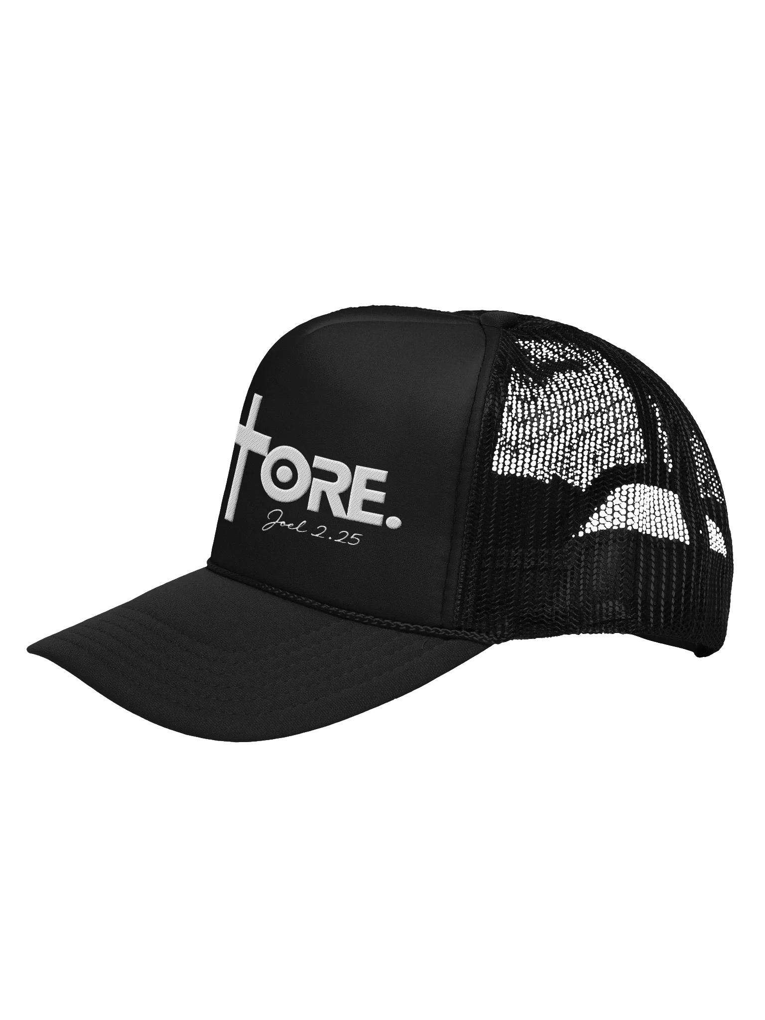 RESTORE™ Hat | Joel 2:25 Christian Snapback | Faith-Inspired Mesh Cap | Scripture Apparel product image (19)