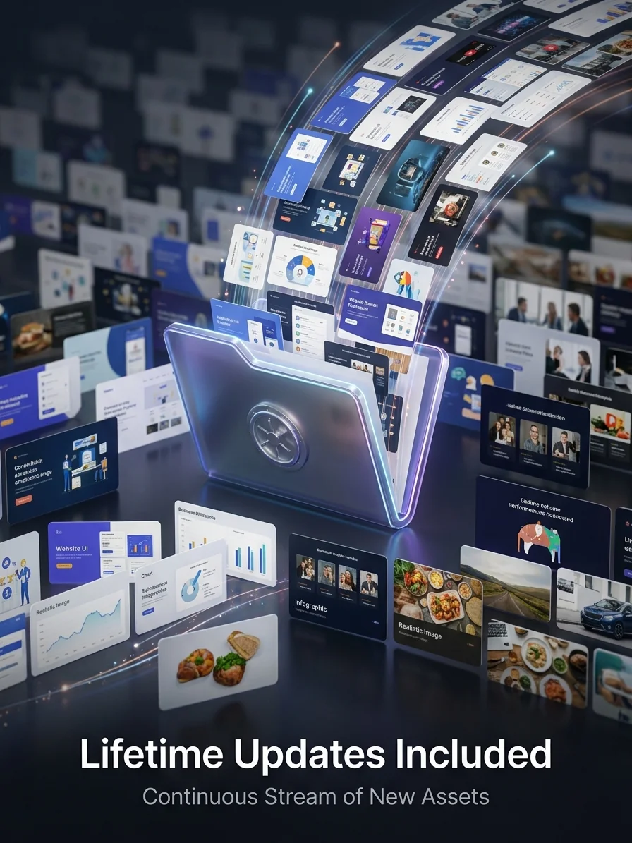 Ultimate AI Asset Library – 1000+ Multi-Niche Visuals for Creators, Marketers & Freelancers product image (7)