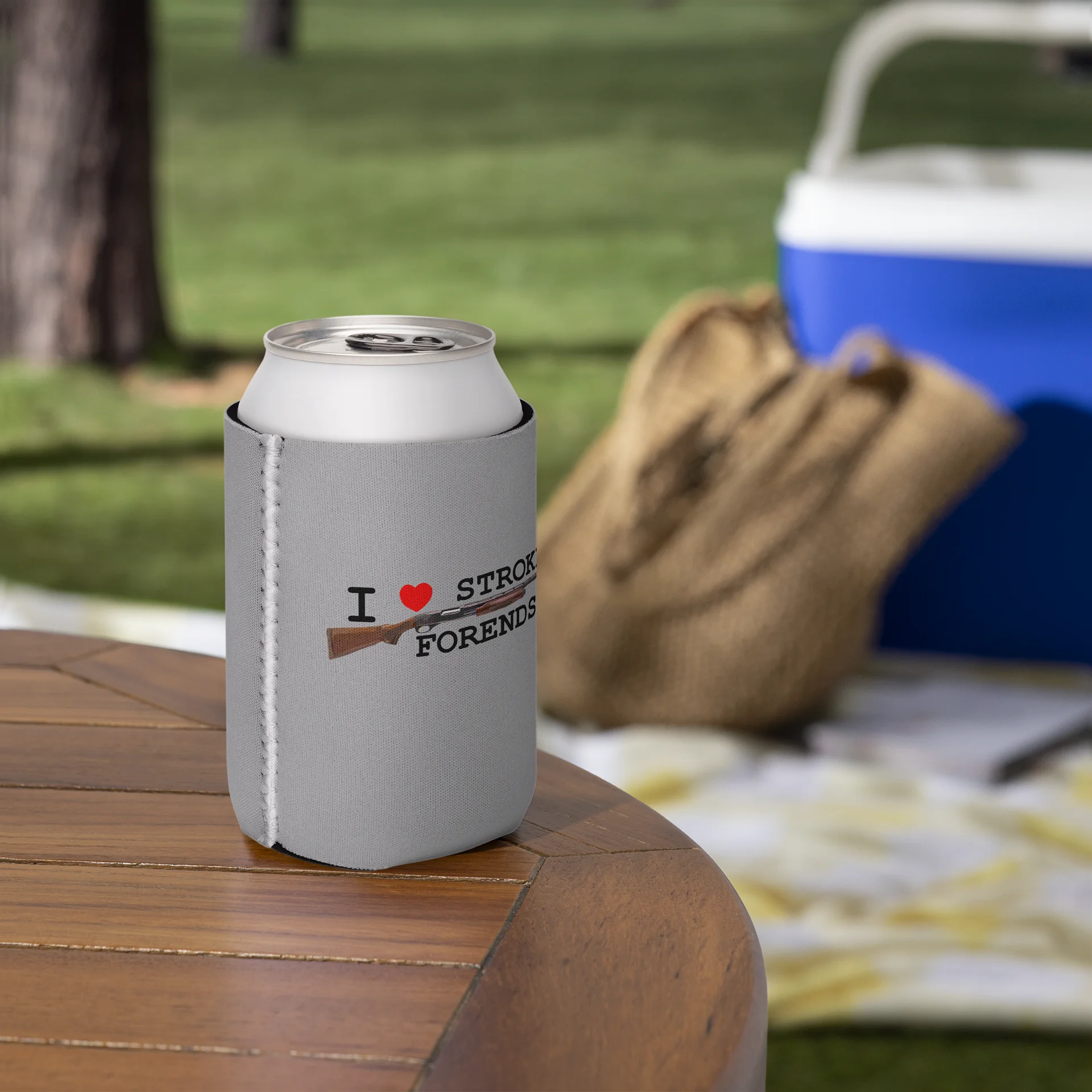 I Heart Stroking Forends Can Koozie product image (6)