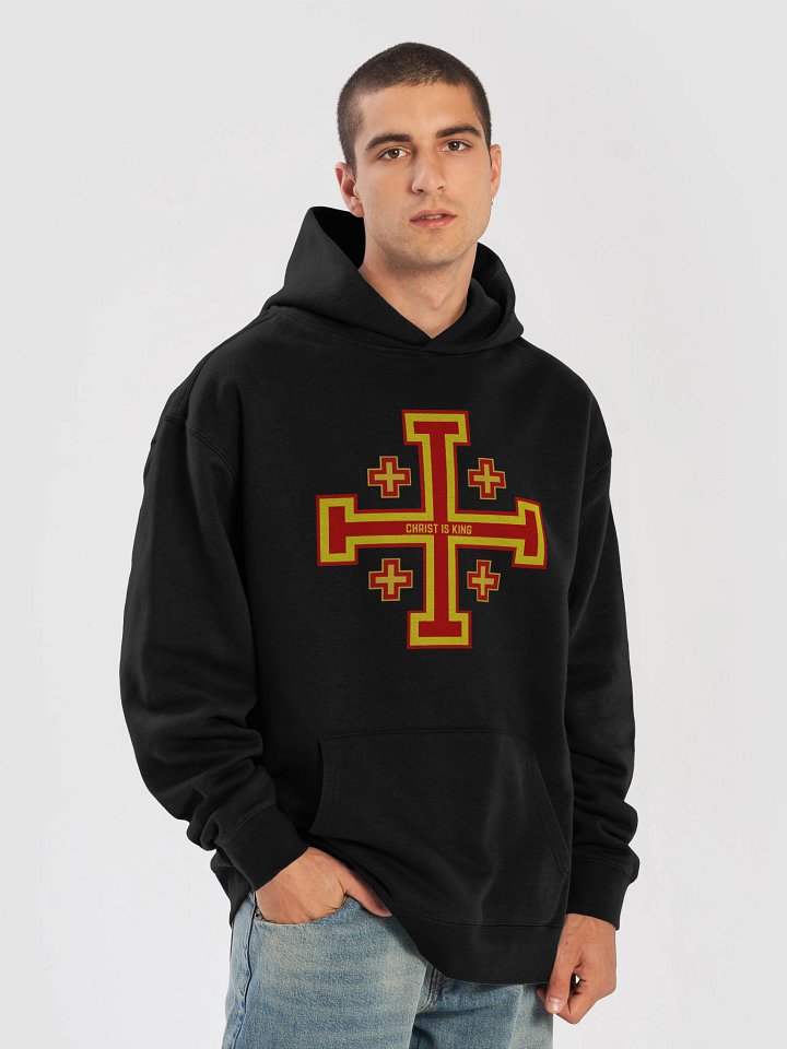 Christ is King Gym Gear Oversized Hoodie product image (2)
