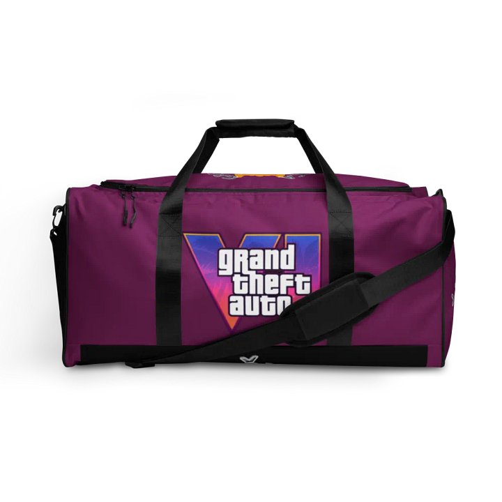 GTA VI Tropical Logo All-Over Duffle Bag Marken Patriot Grečica Polo product image (1)