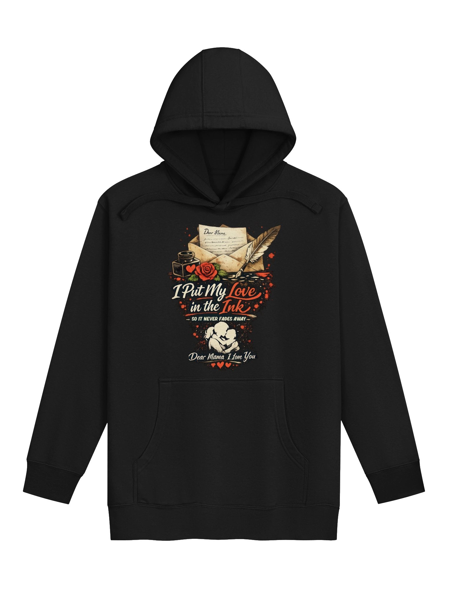 Dear Mama Love in the Ink Hoodie product image (4)