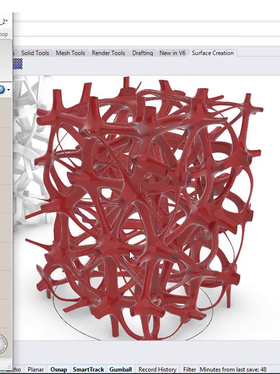 3d Voronoi Parametric Facade Design Grasshopper Rhino Files Download product image (1)