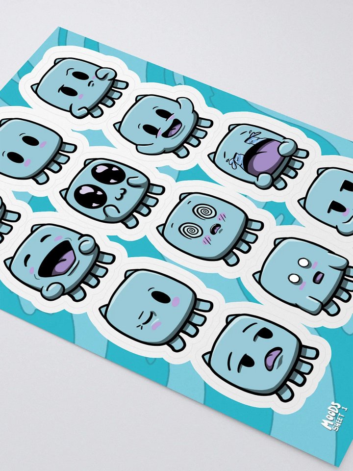Floody Buddy - Sticker Sheet product image (2)