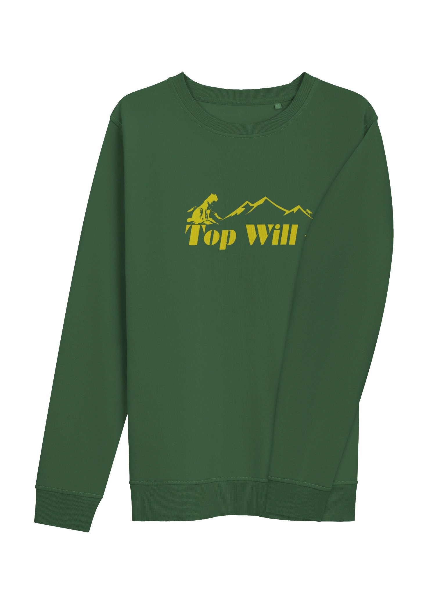 Unisex Green & Yellow Top Will ™ Sweater product image (4)