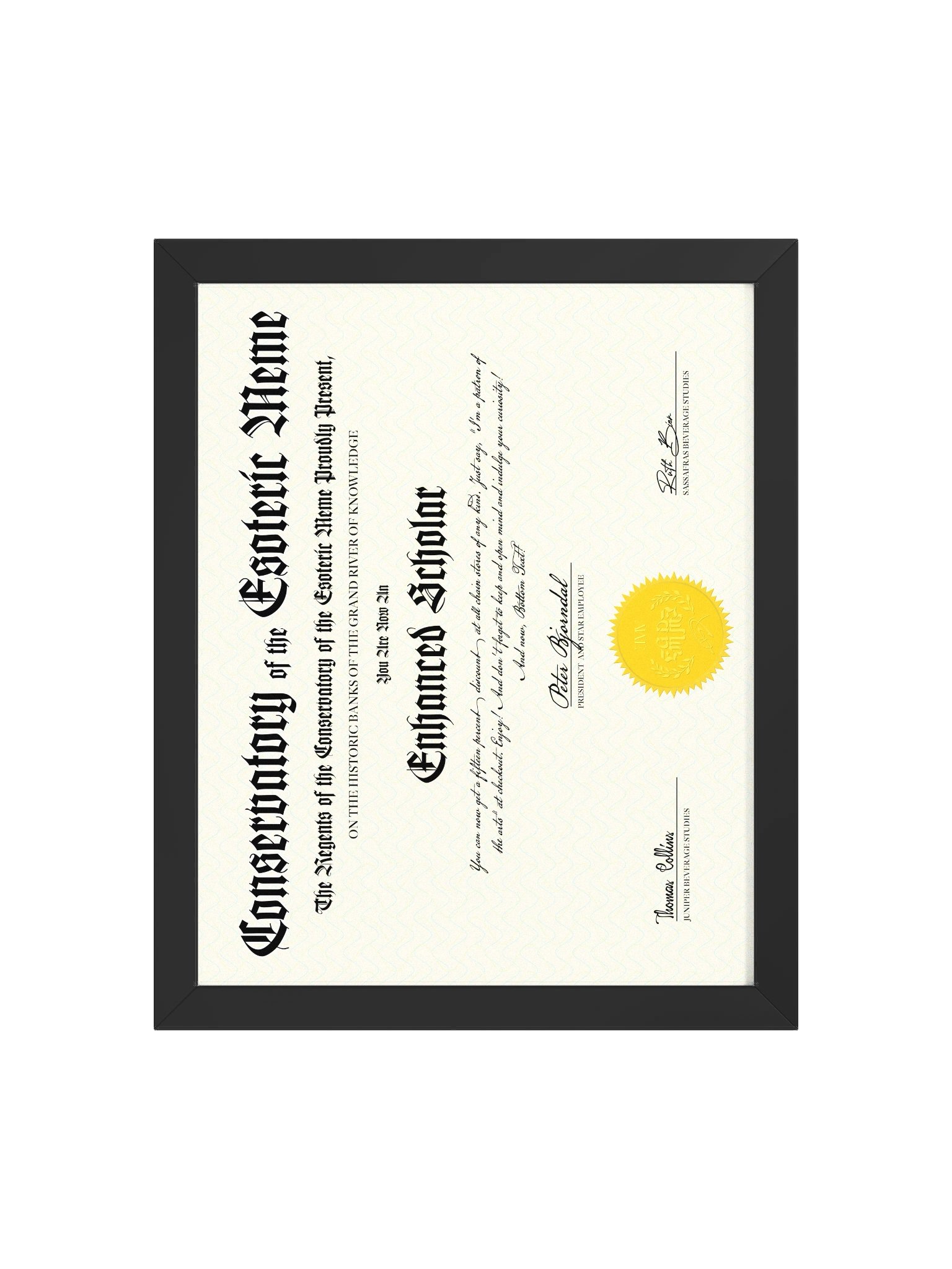 Enhanced Scholar Certificate product image (2)