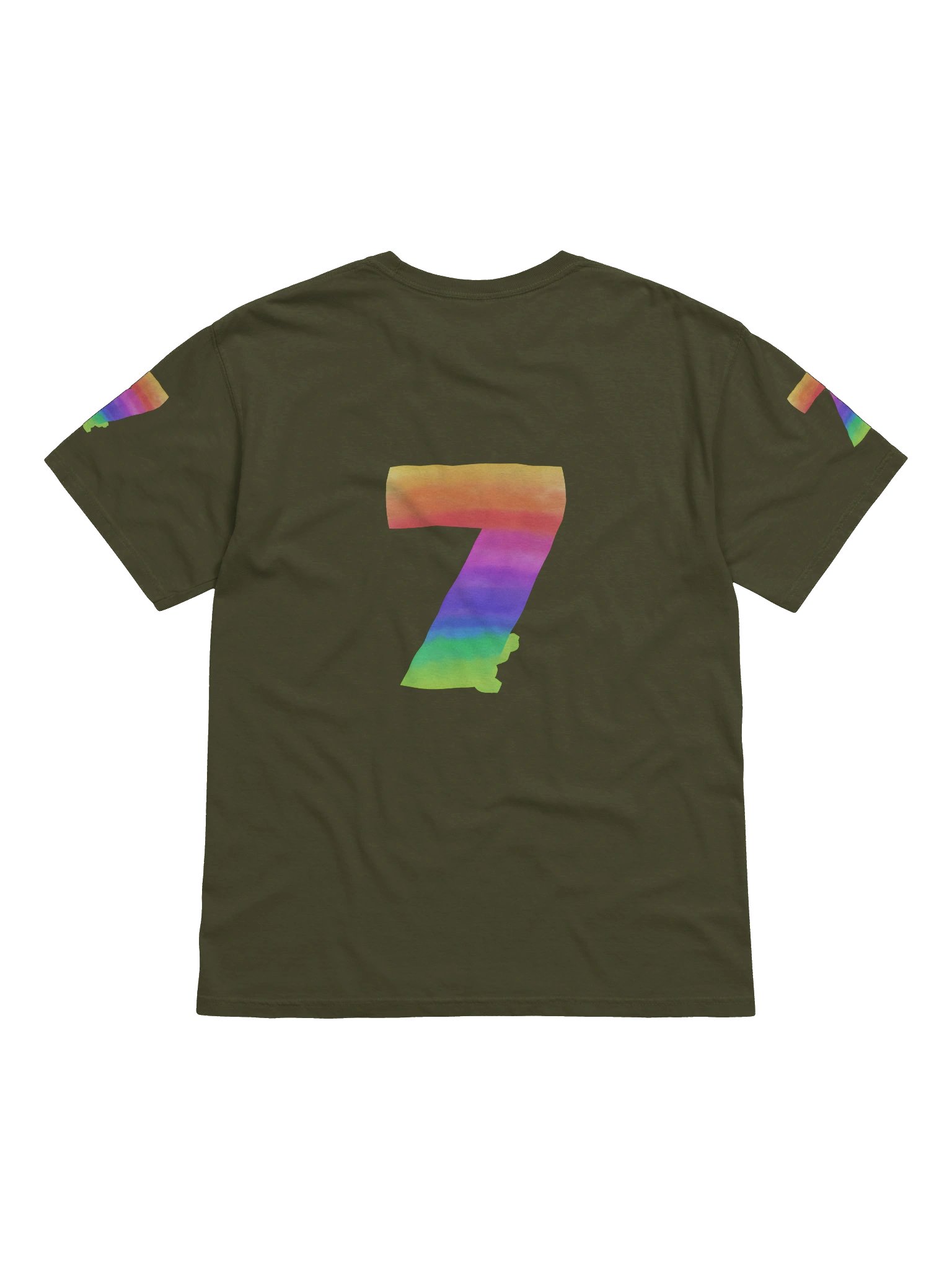 Minimal “7” Gradient T-Shirt – Modern & Timeless product image (2)