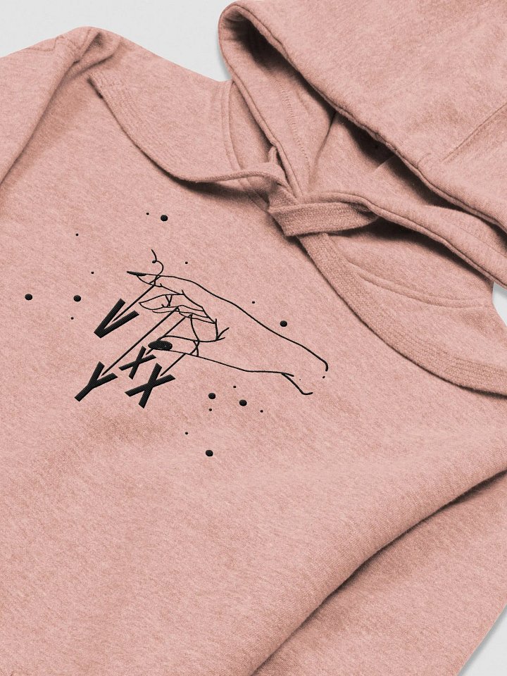 LIMITED EDITION: VYXX strings hoodie (Black Stitches) product image (5)