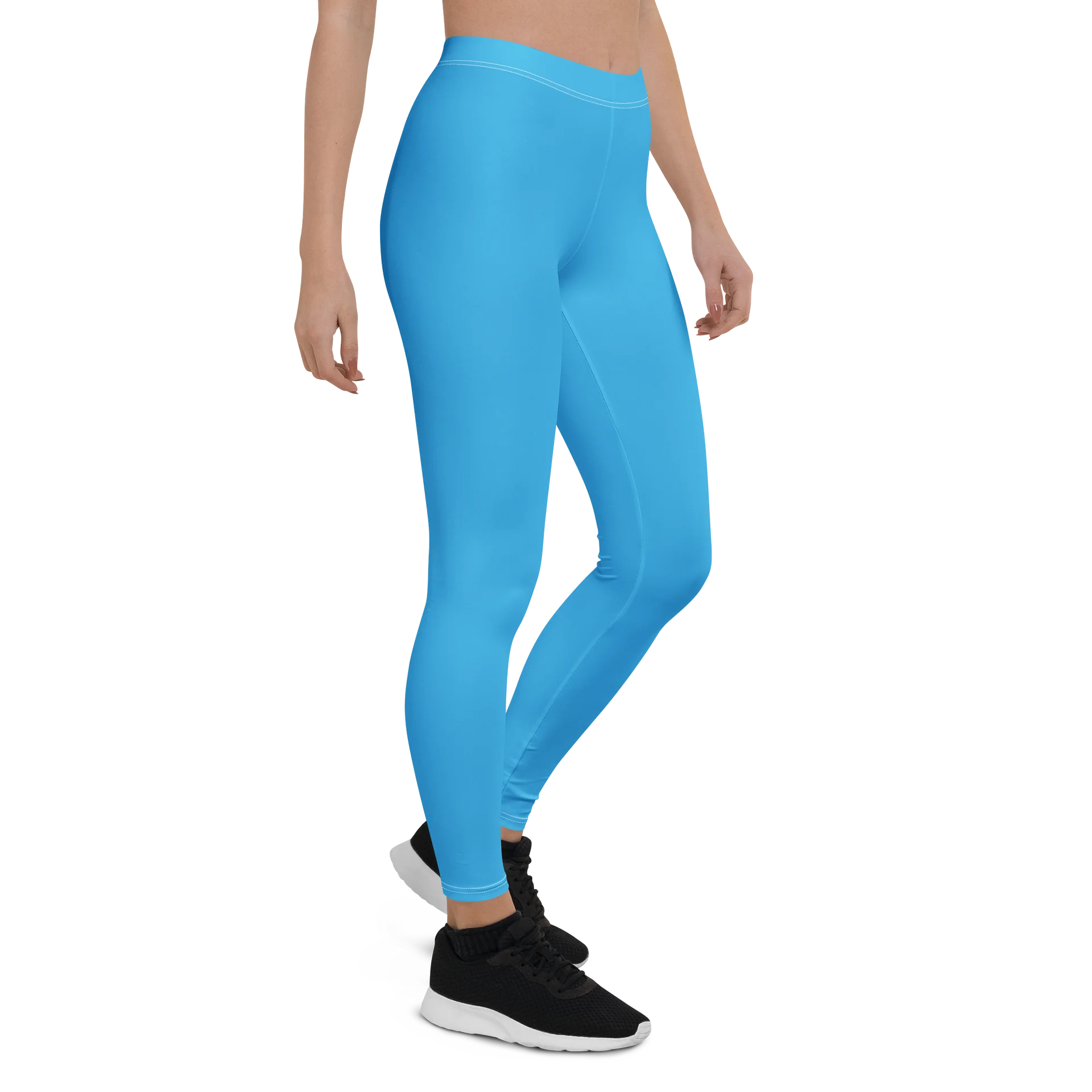 His House Womens Performance Leggings - Sky blue product image (6)