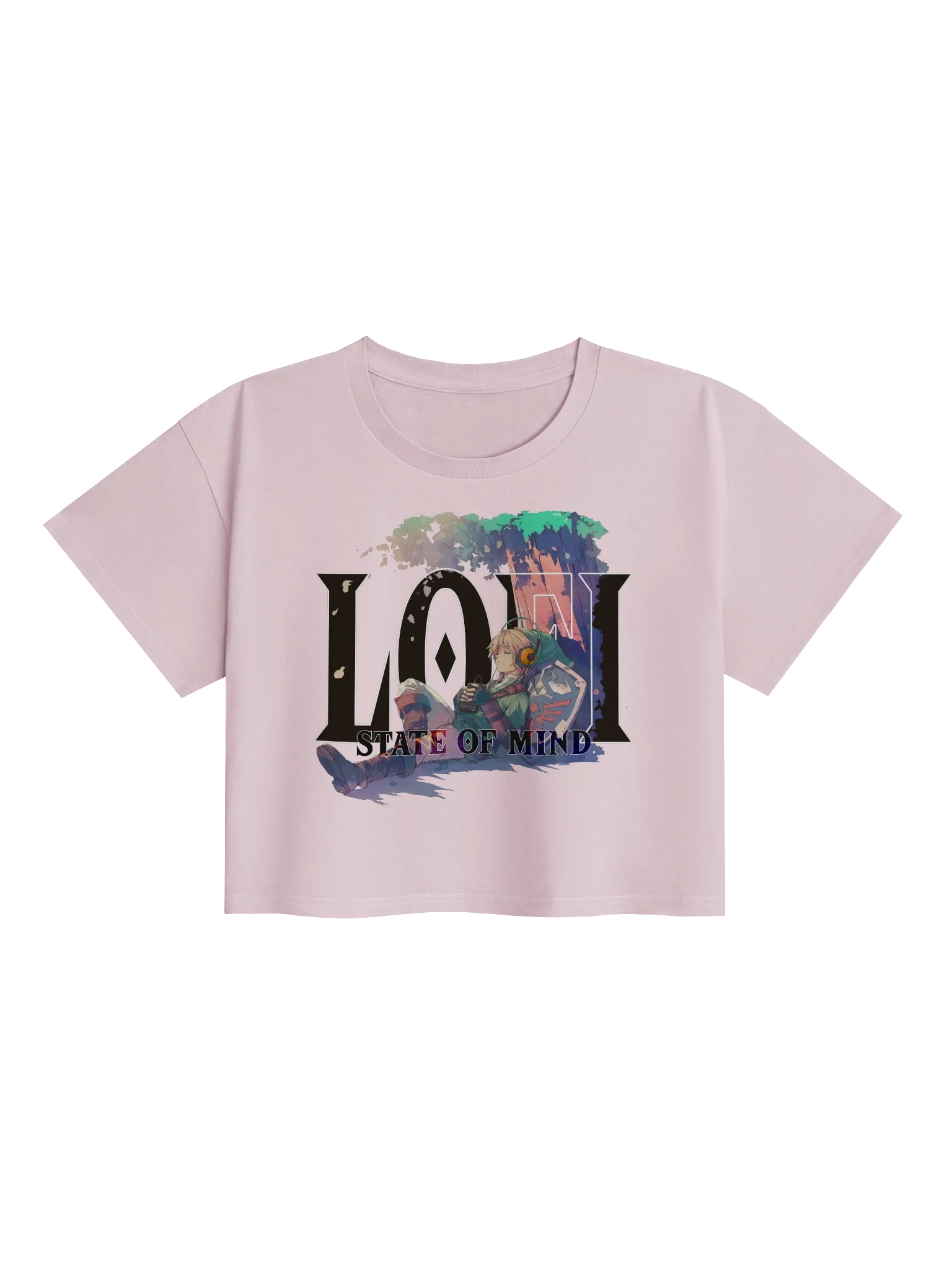 Link to the Past "LoFi State of Mind" Crop Top