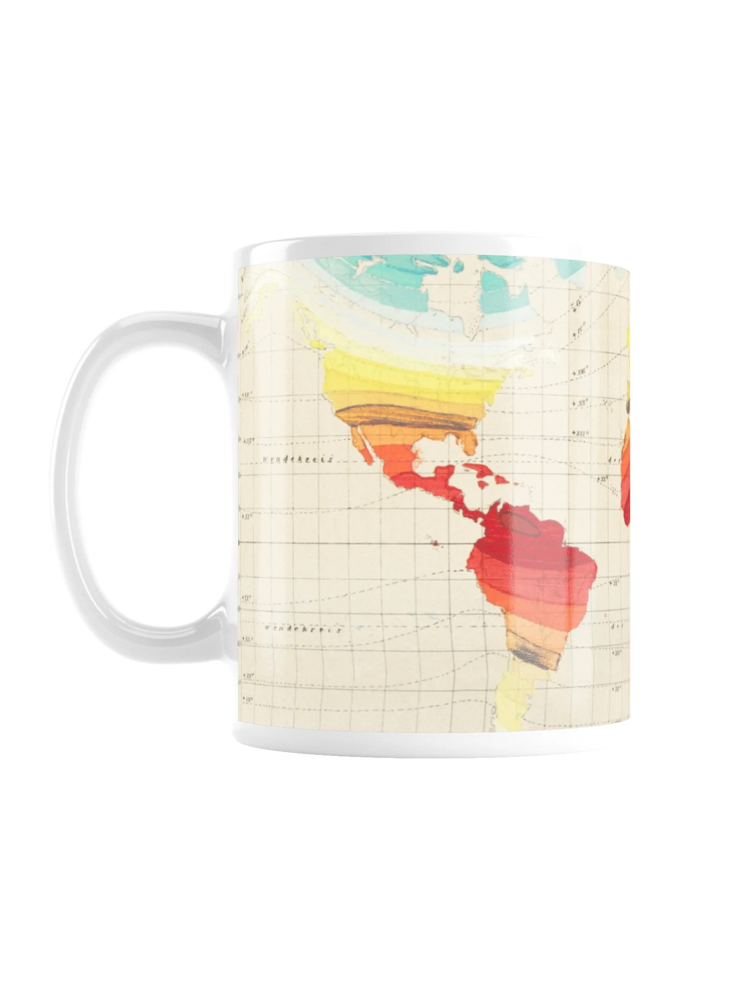 Vintage World Glossy Mug product image (1)