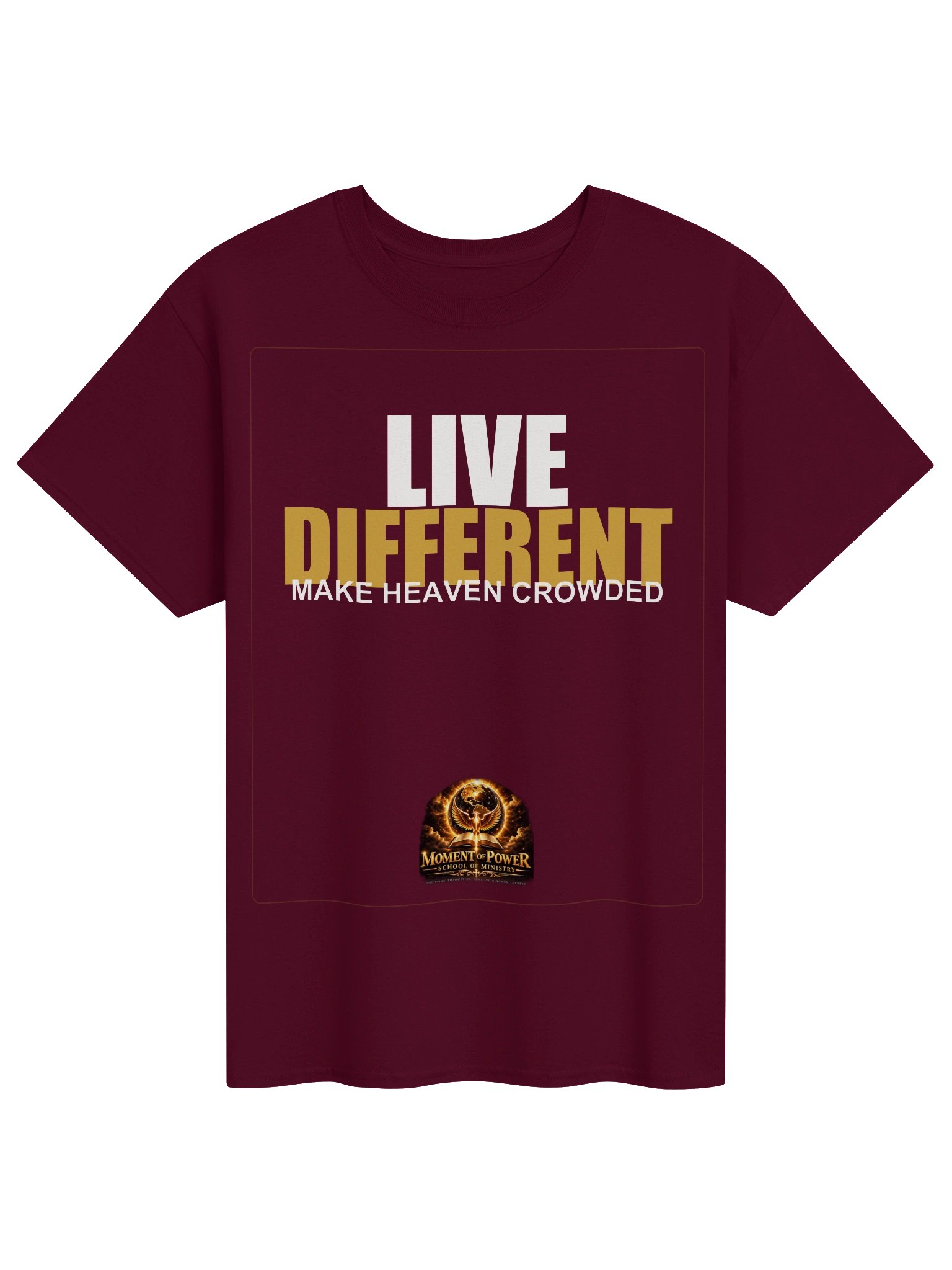 Live Different — Make Heaven Crowded Tee product image (71)