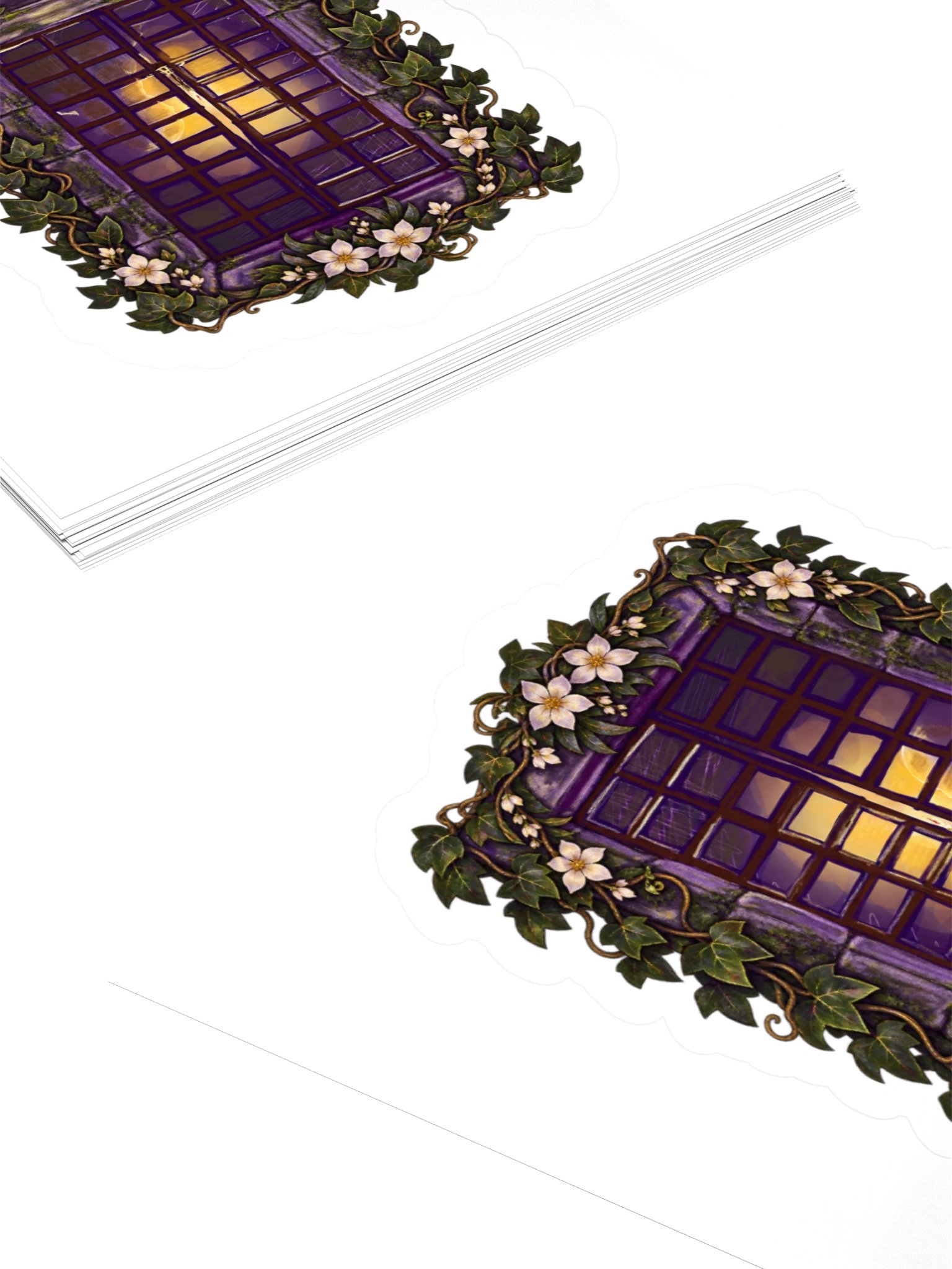 Ivy Window Glow Kiss Cut Sticker product image (10)