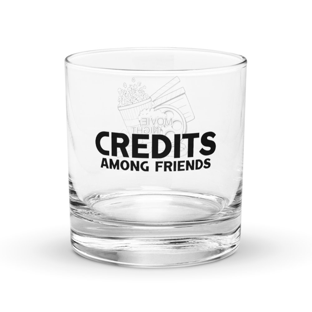 Credits Among Friends - Rocks Glass product image (1)