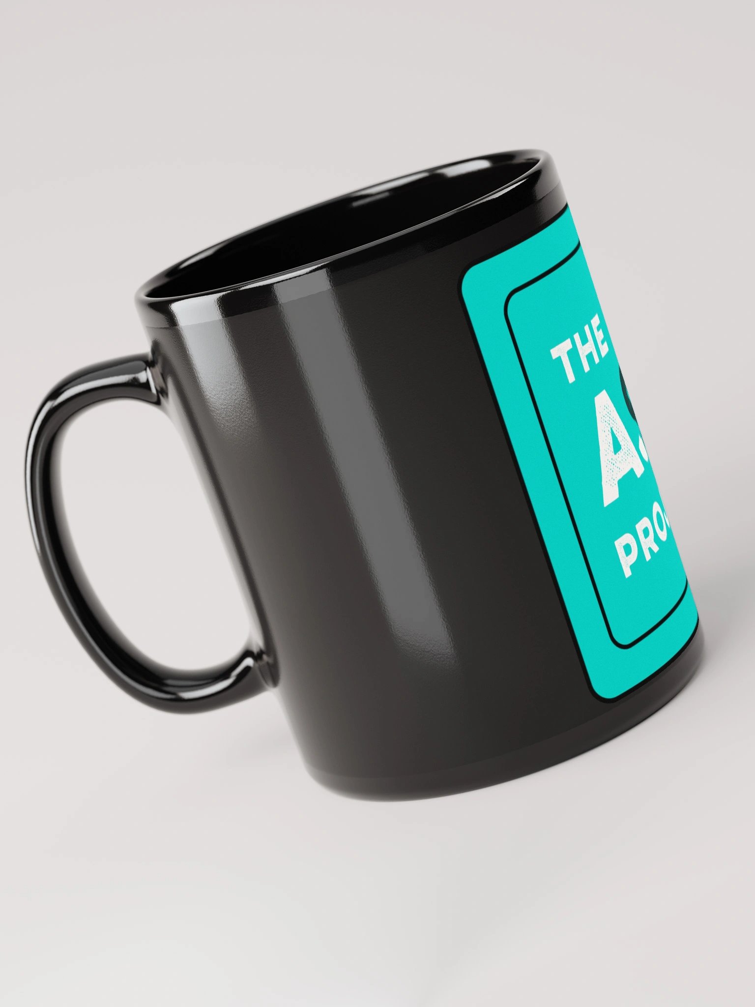 Ask Project mug (black) product image (3)