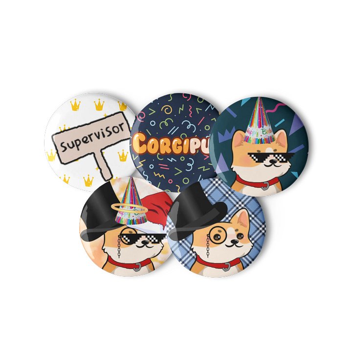 snoopervisor pins (set of 5) product image (2)