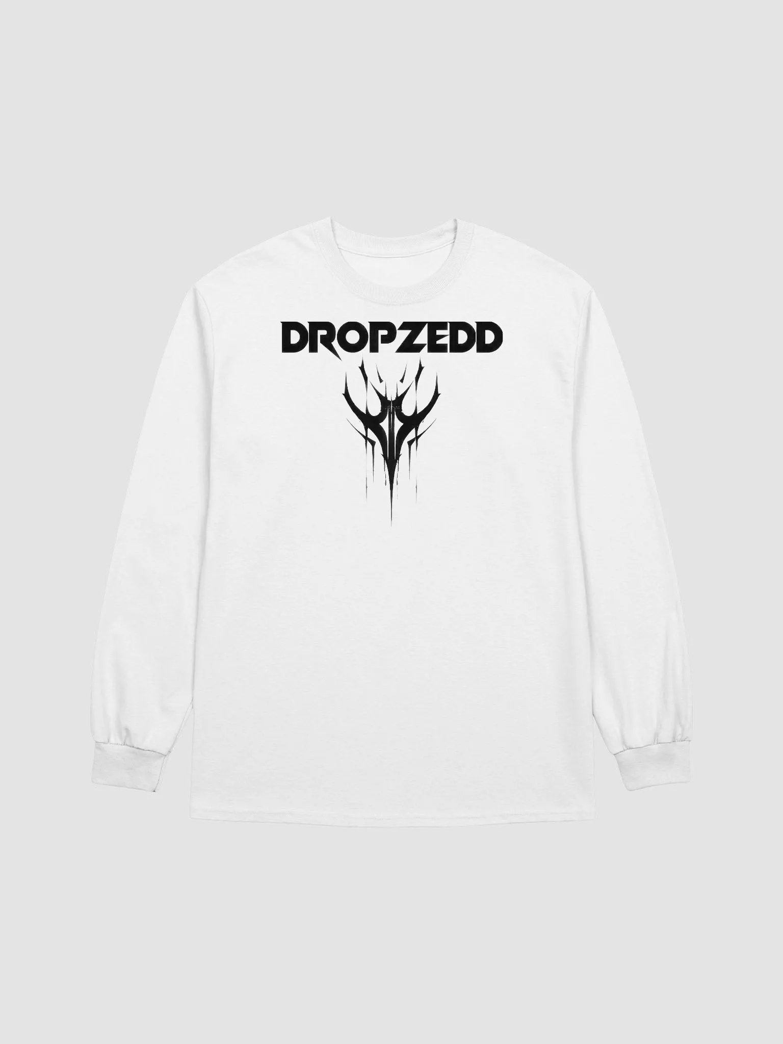 DropZedd Black Logo, Long Sleeve Tee product image (5)