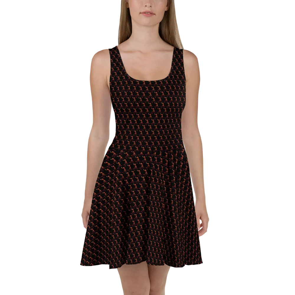 HUMAN FACE MACHINE Skater Dress product image (2)
