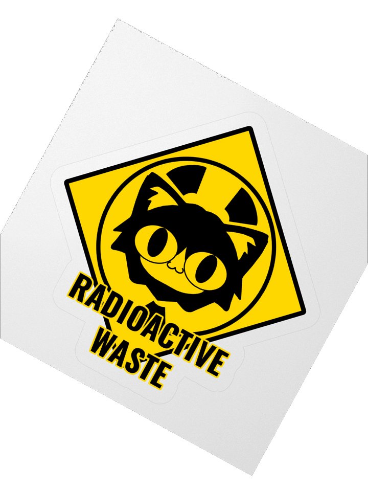 Neco Arc - Radioactive Cat (Kiss Cut Stickers) product image (2)