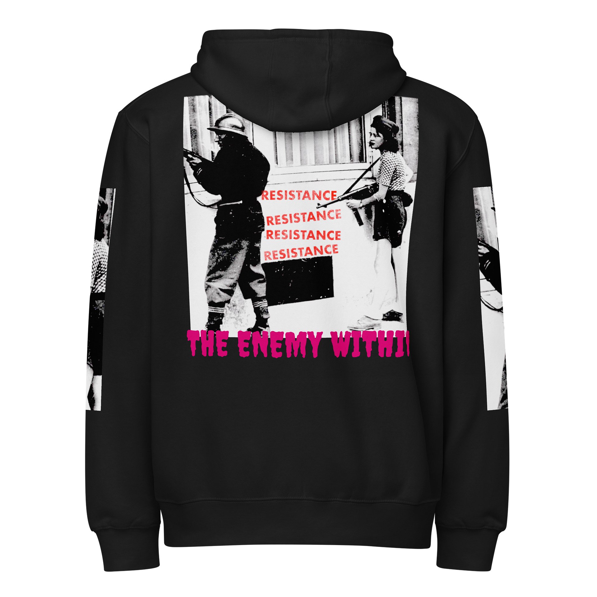 The Resistance Hoodie "Gutterpunk" — The Sacrifice product image (2)