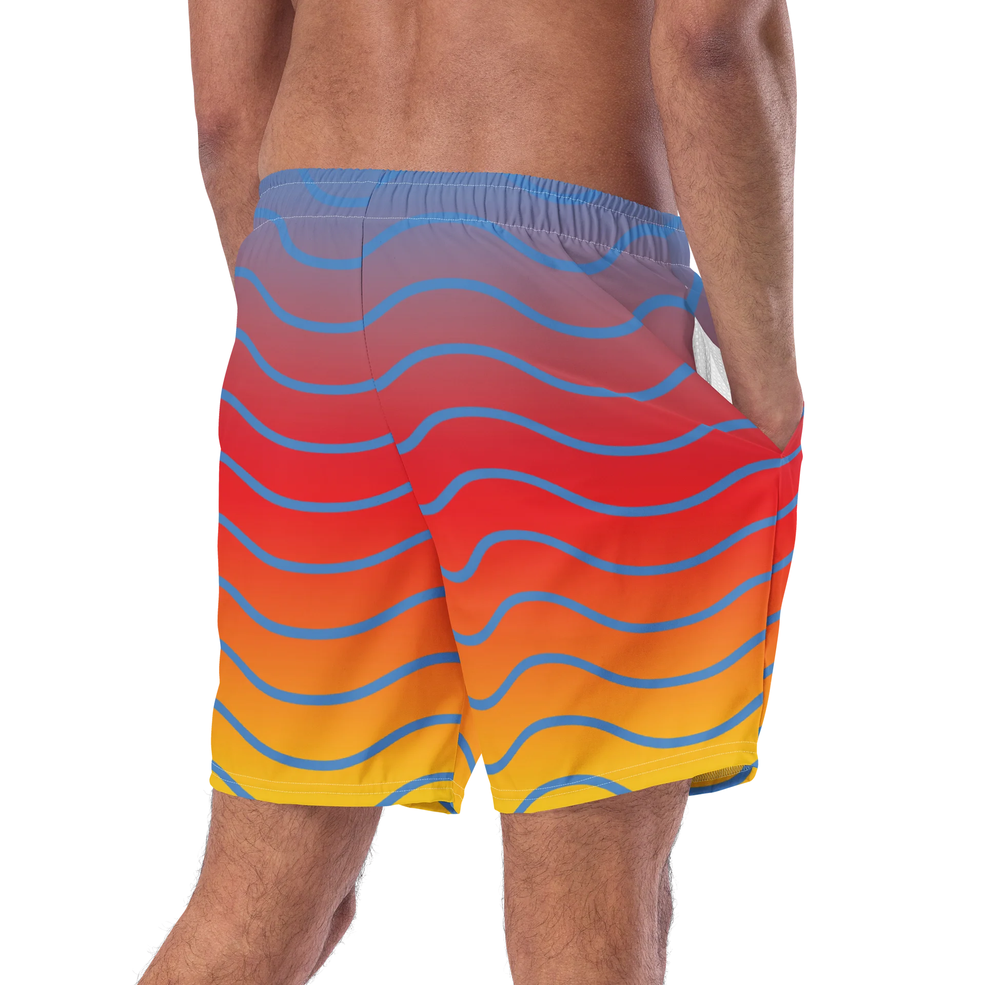 Michigan Waves™ Sunset Swim Trunks product image (7)