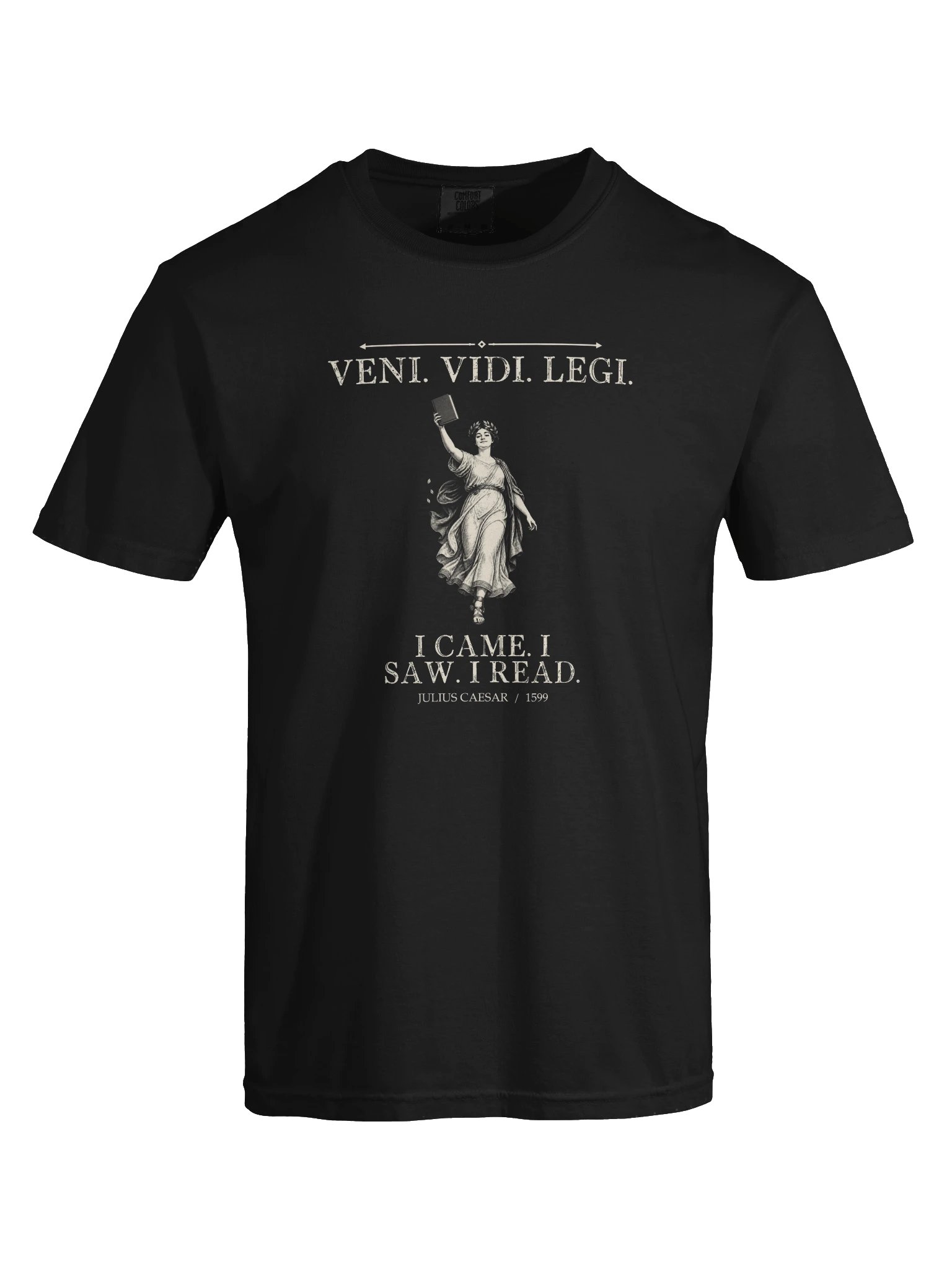 Veni Vidi Legi -- Julius Caesar Tee (Dark) product image (25)
