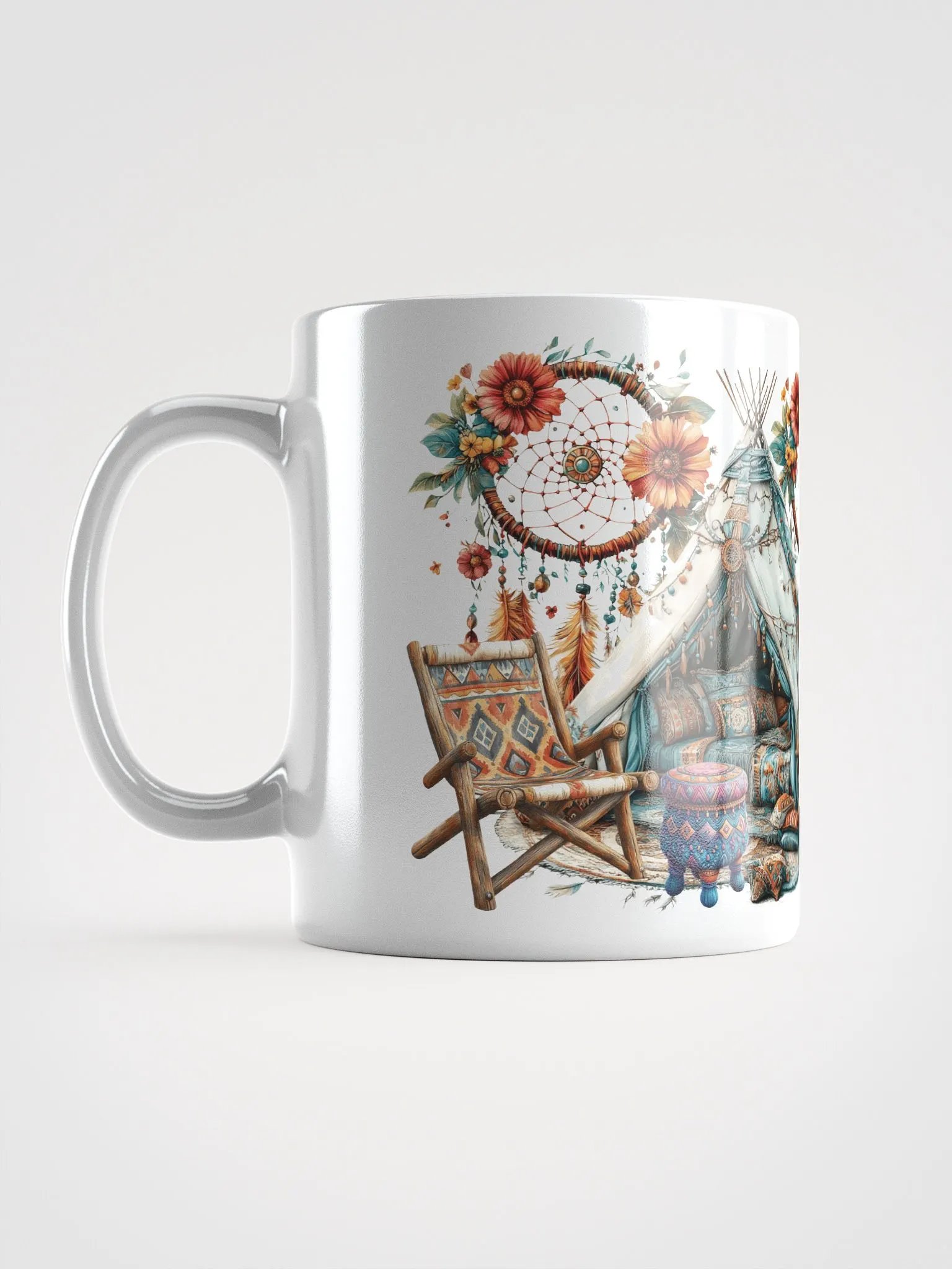 Bohemian Hippie Camping Mug product image (6)