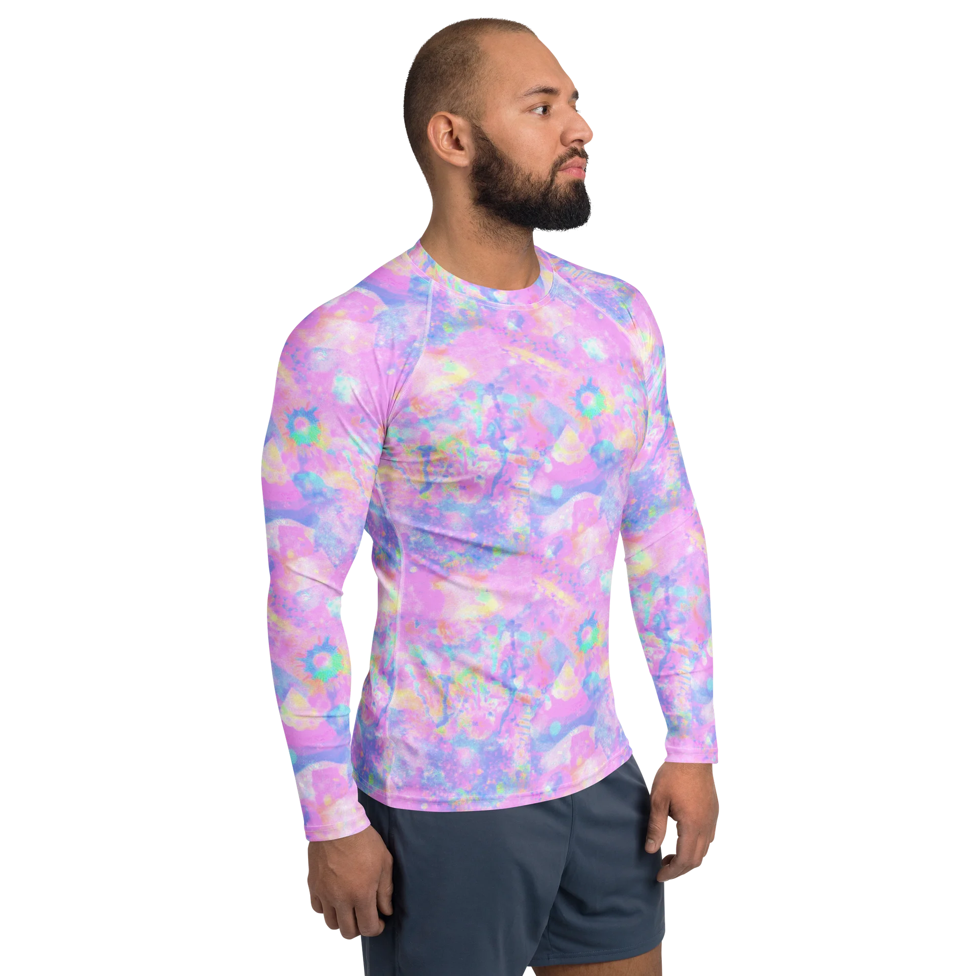 vangoggles.com “acid rainbow” surf shirt product image (6)