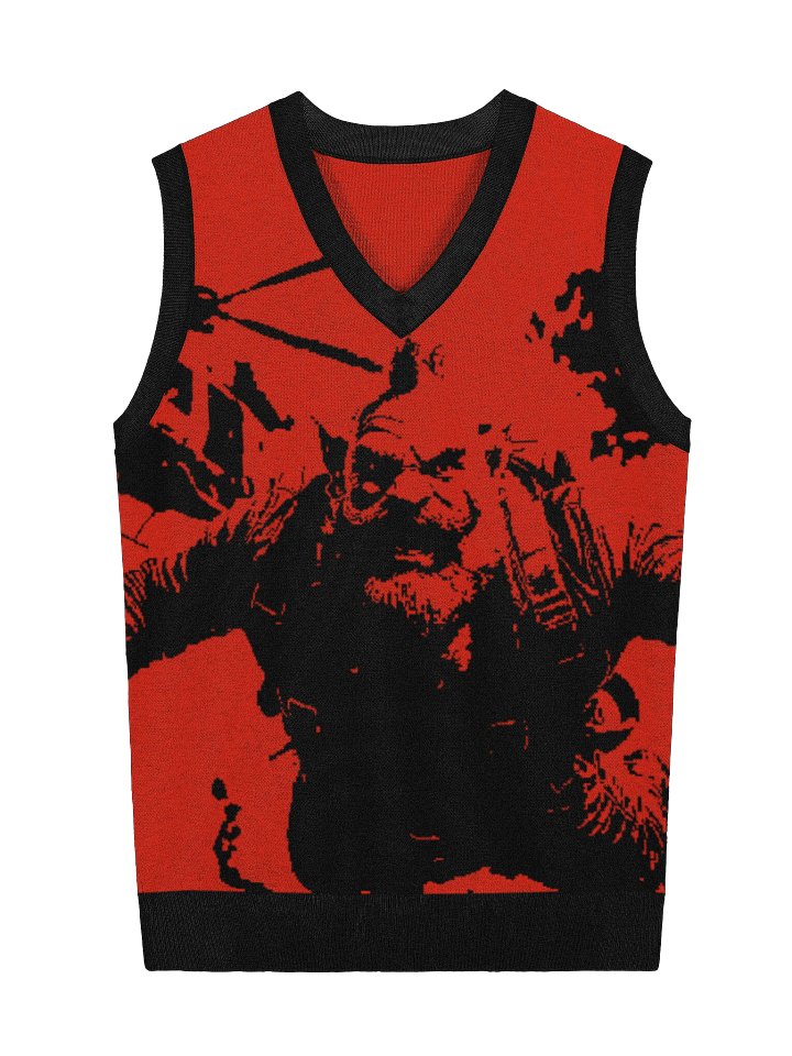Gromthar Graphic V-Neck Vest product image (1)