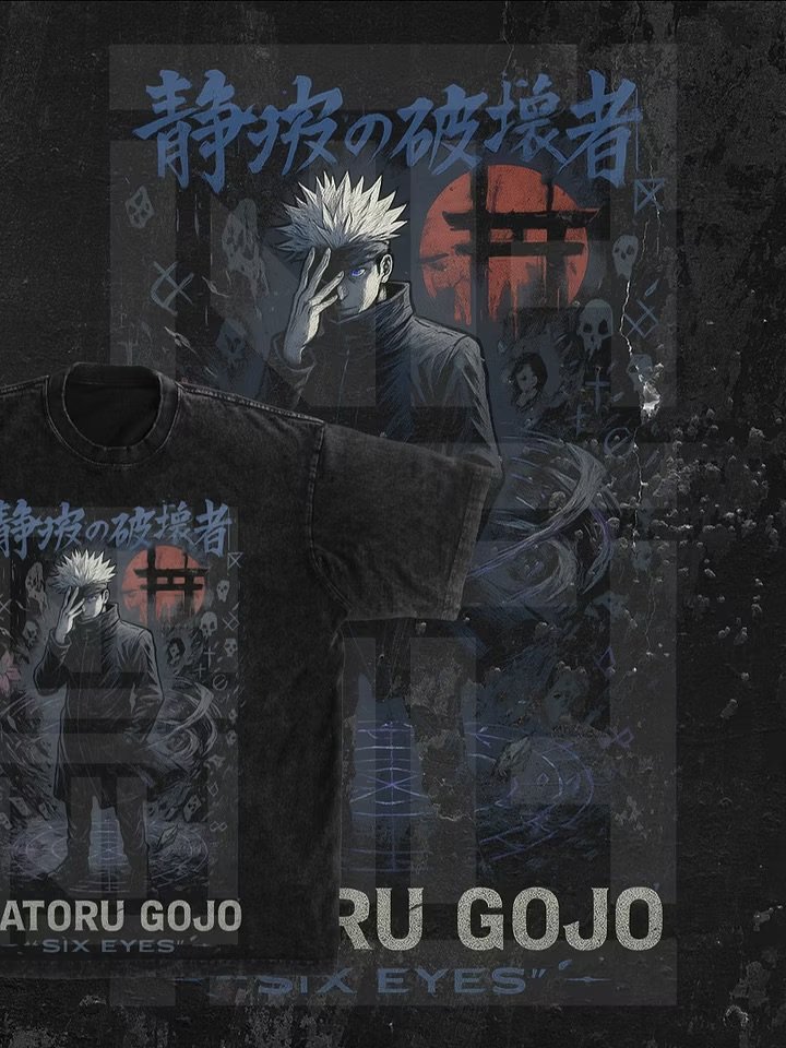 8-Piece Jujutsu Kaisen T-Shirt PNG Bundle product image (8)