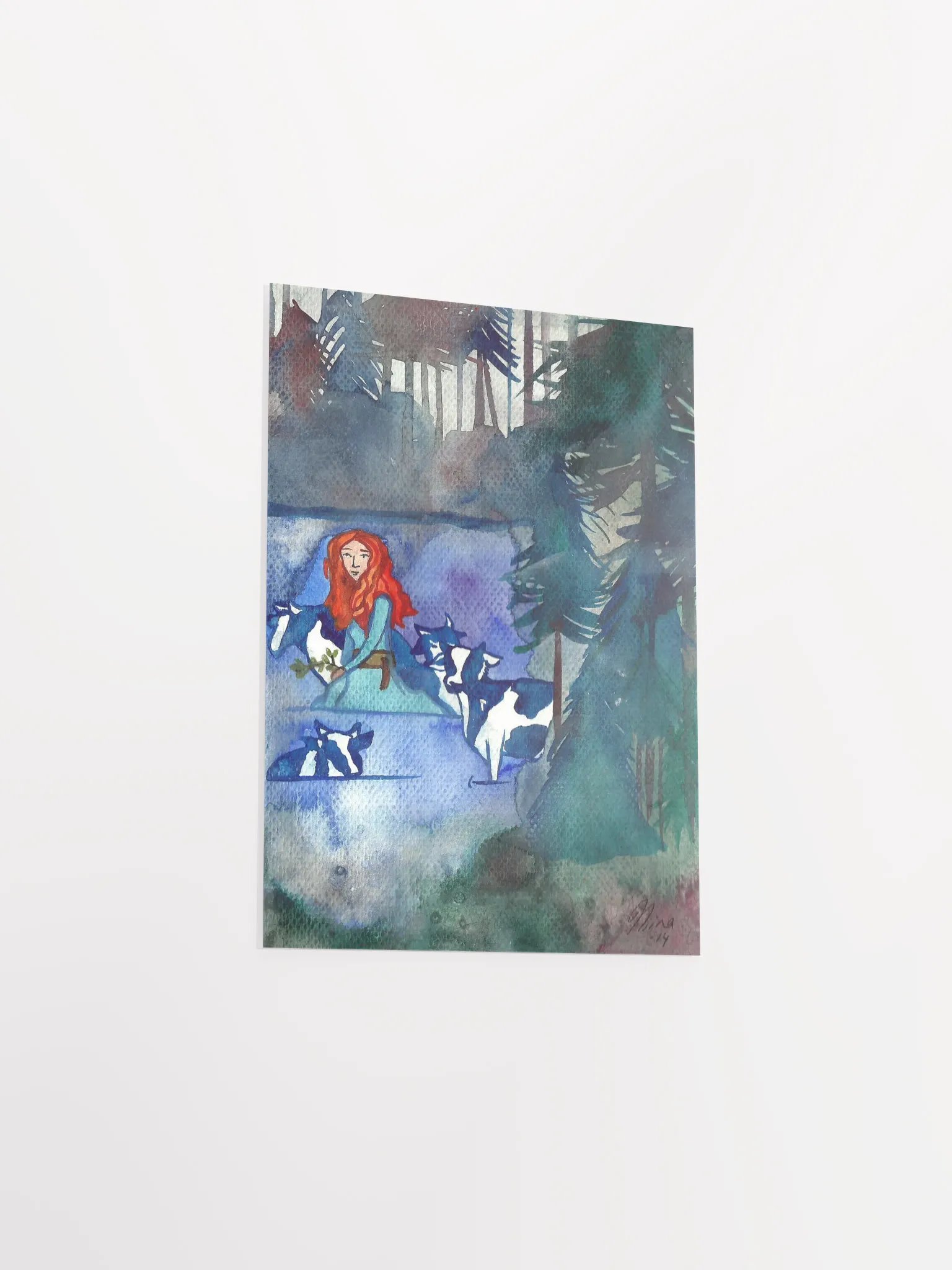 Vellamo And The Magic Cows Art Print product image (3)