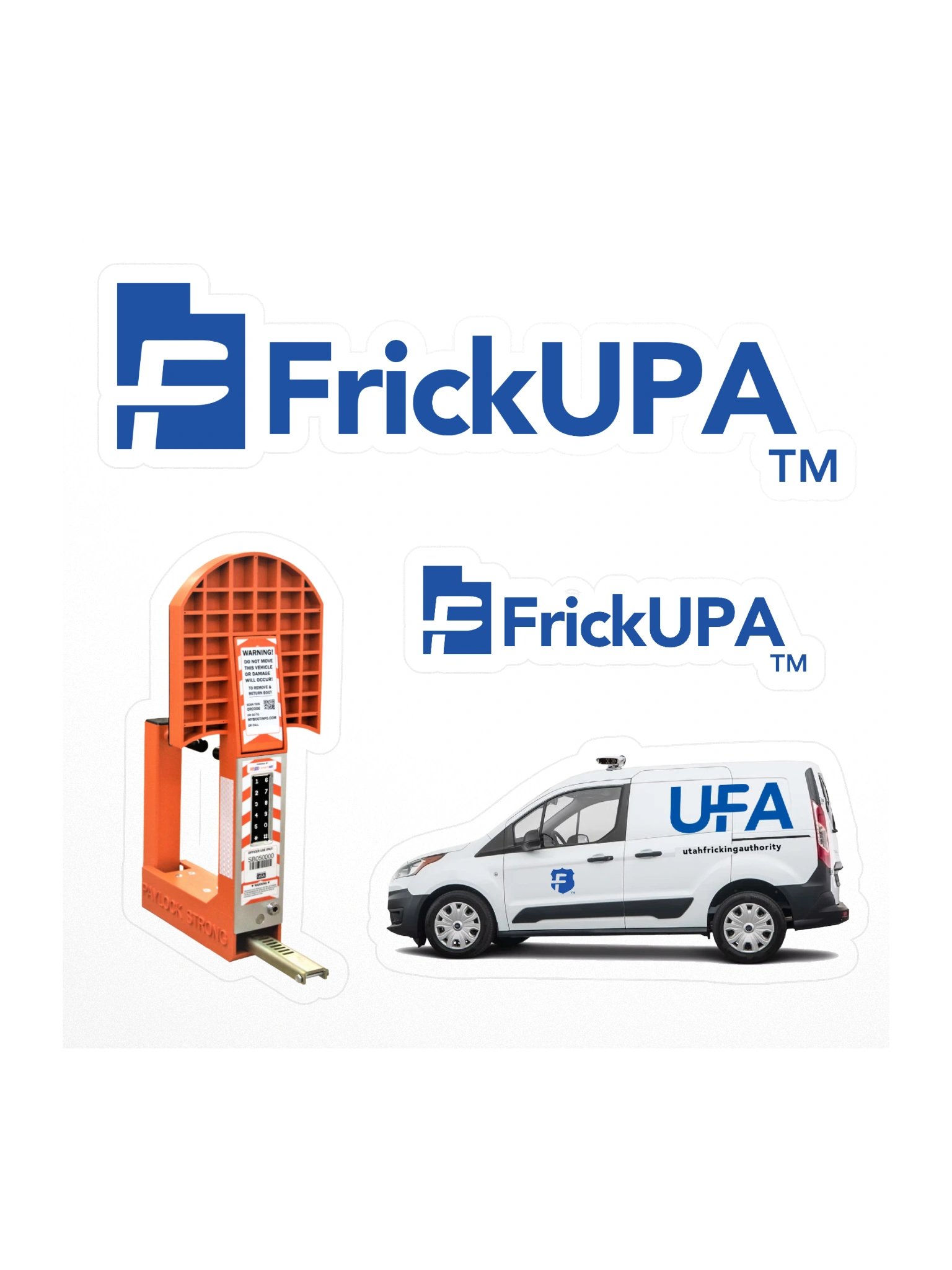 FrickUPA stickers product image (1)