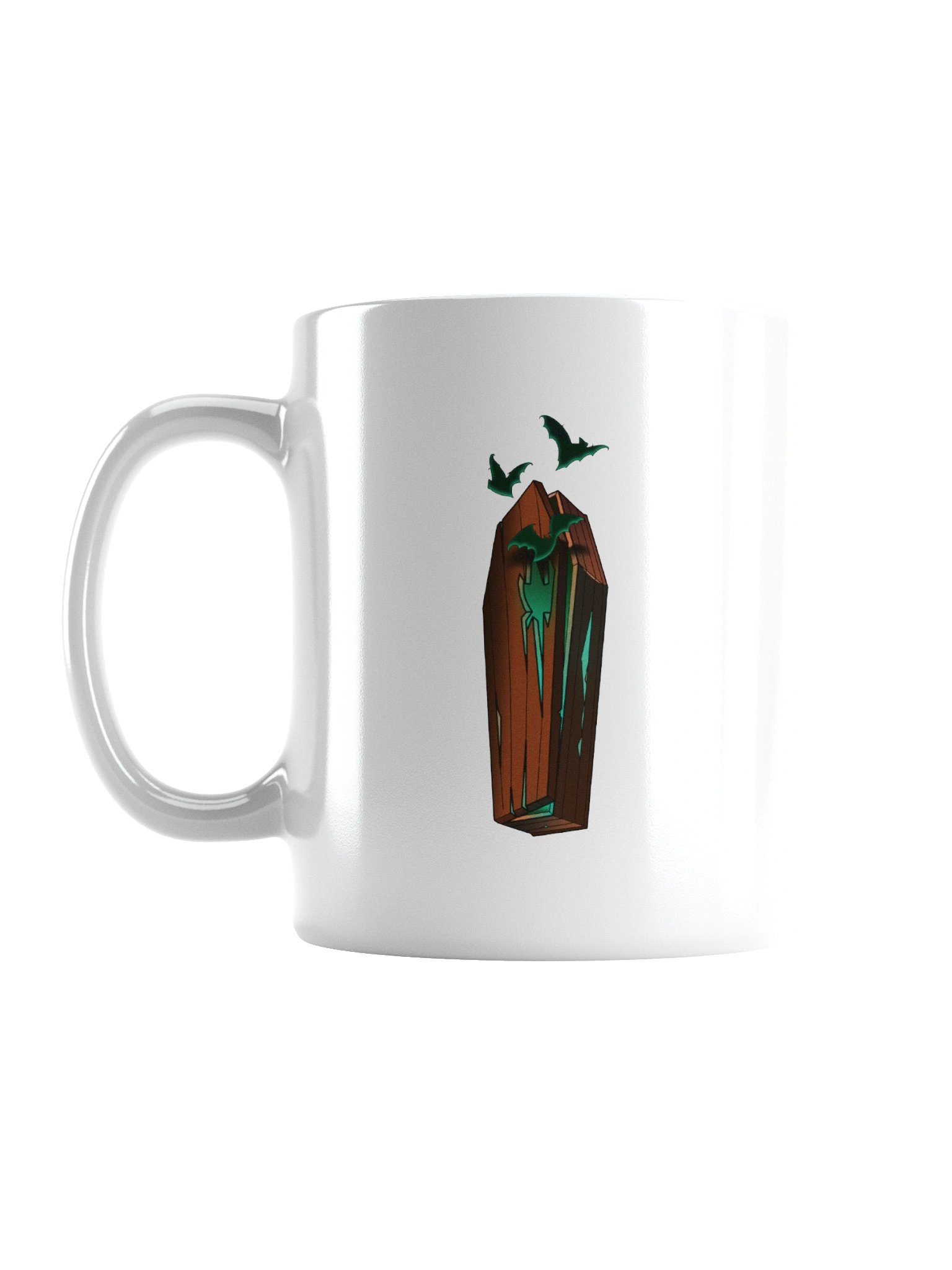 Coffin - White Glossy Mug product image (1)