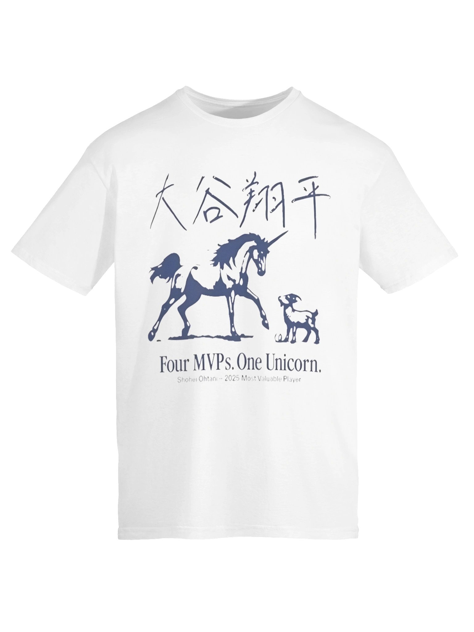 Four MVPs. One Unicorn. Shohei Ohtani – 2025 Most Valuable Player Shirt product image (6)