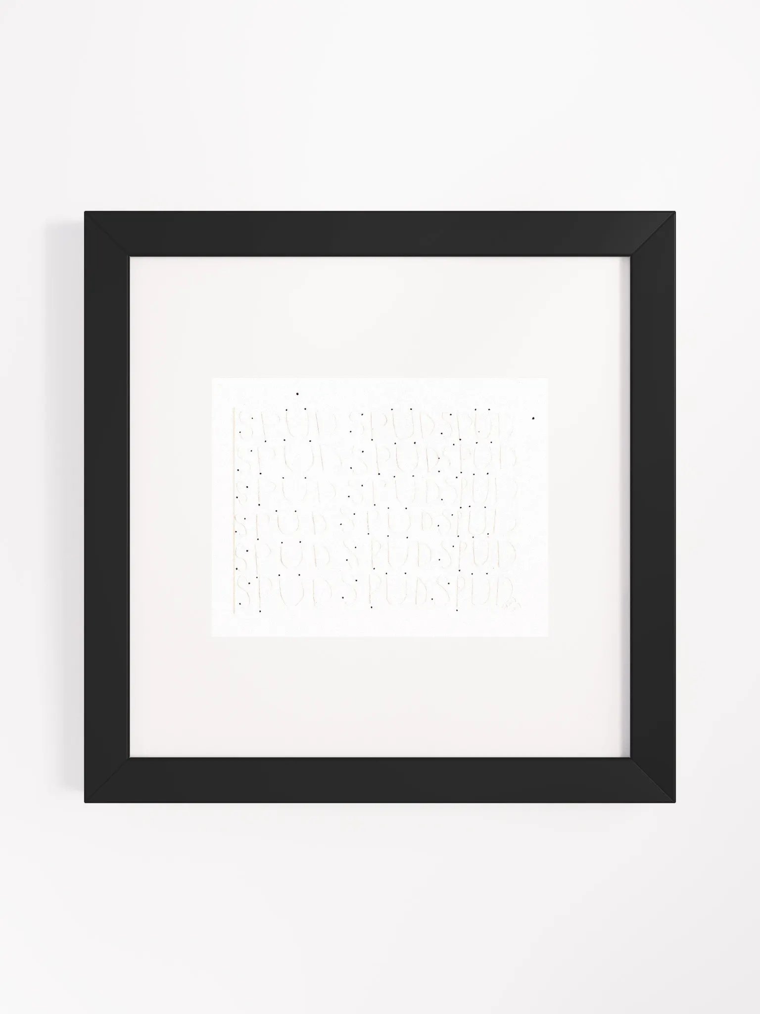 Spud Panel Card Print Framed product image (3)