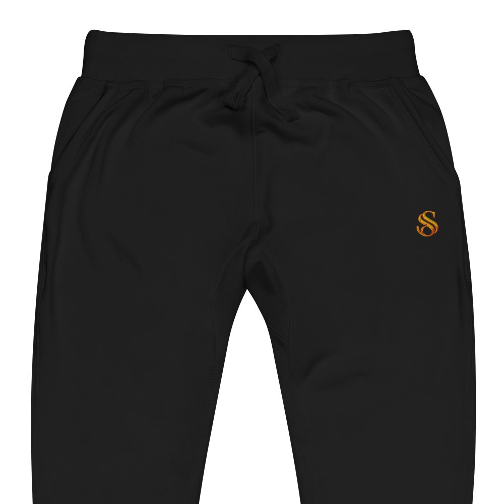 SWAHM Golden Monogram 'S' Fleece Joggers product image (4)
