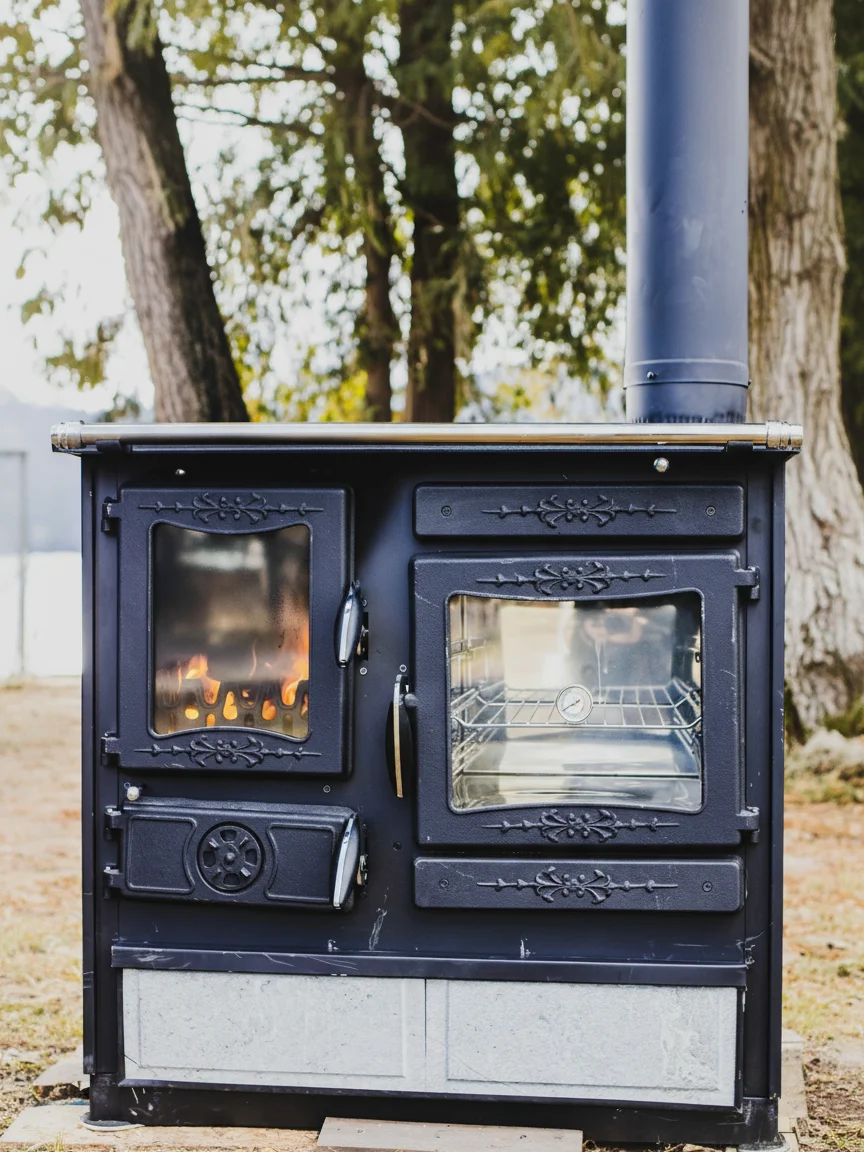 Guliver Wood Burning Cook Stove by Guca Soapstone Right Hand Flue product image (2)