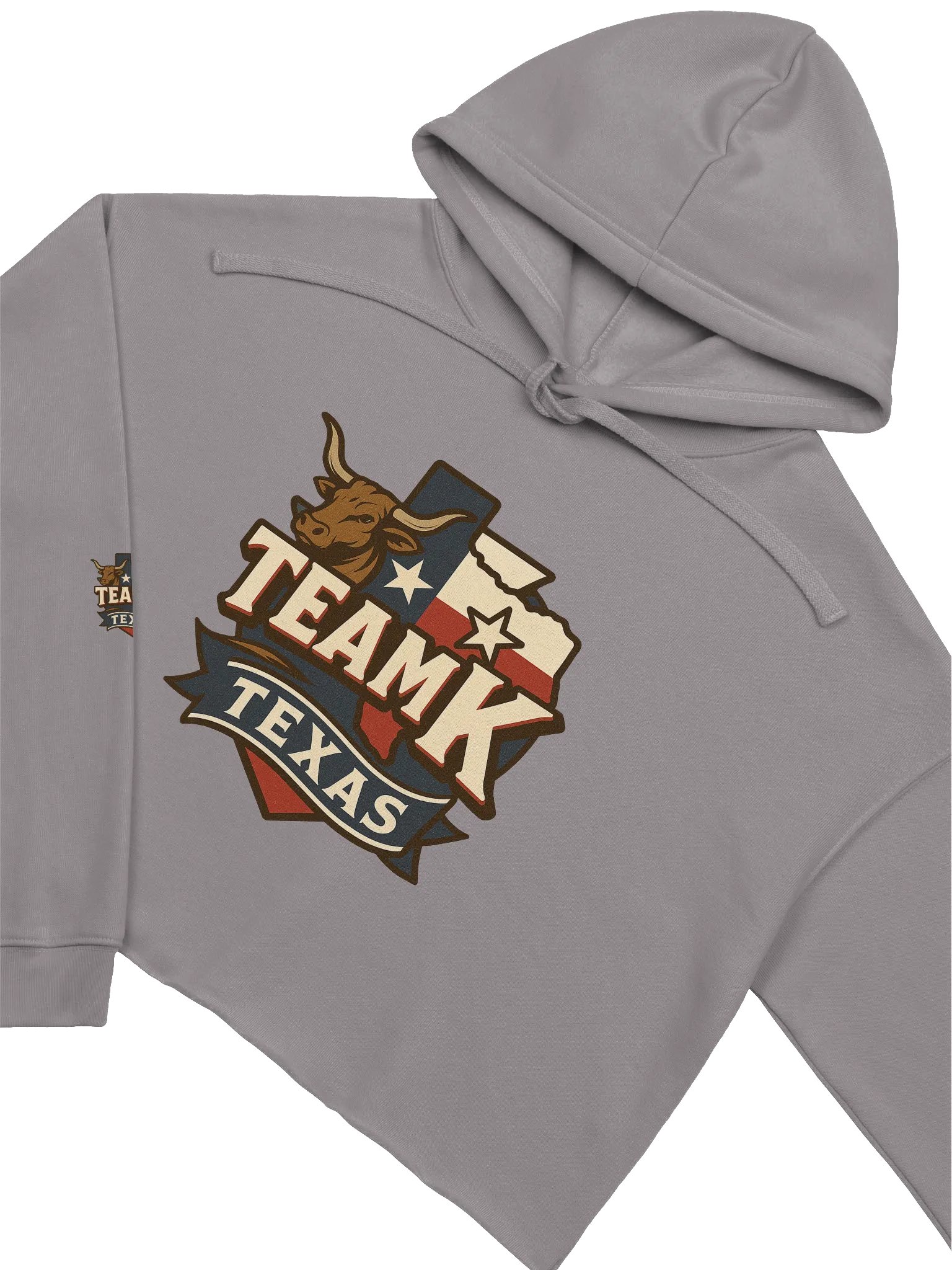 Team K Texas Crop Hoodie product image (3)