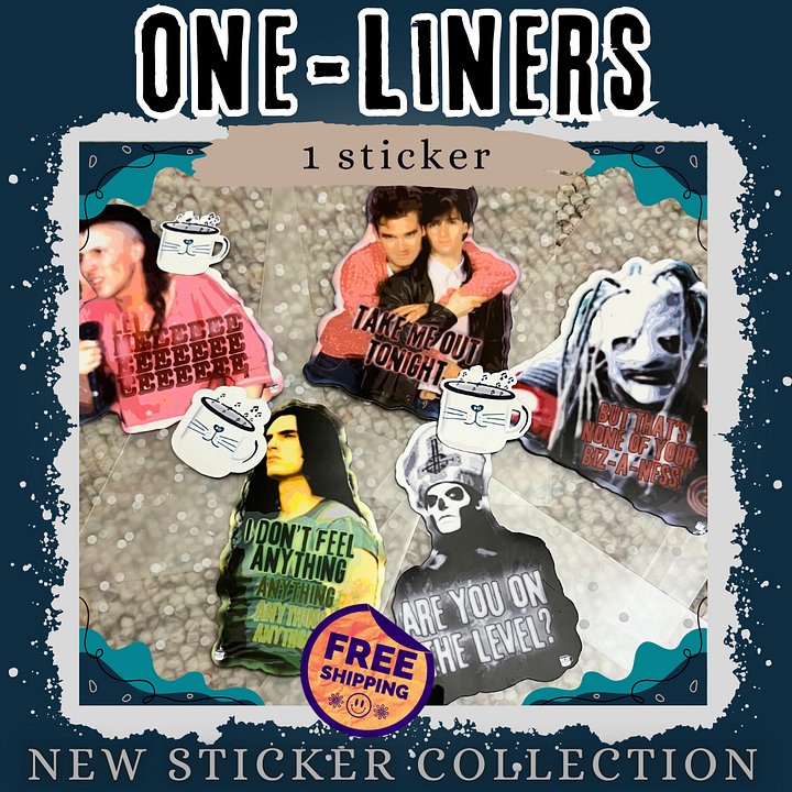 One-Liner Sticker 🎶 product image (1)