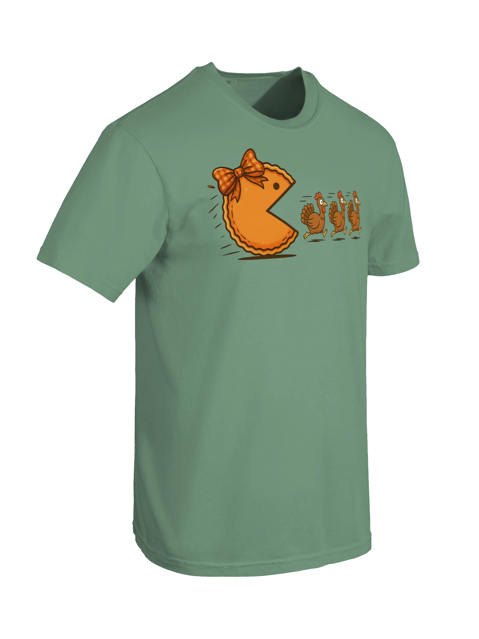Turkey Chase Thanksgiving T-Shirt product image (70)