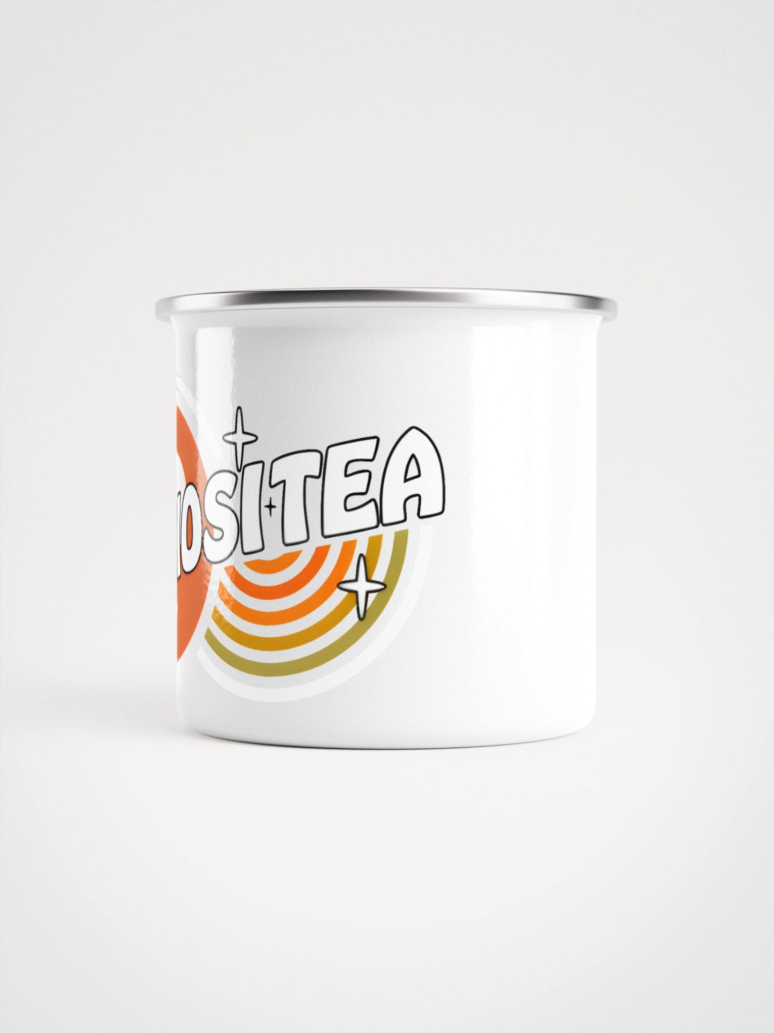 Curiositea Enamel Mug - Orange product image (2)