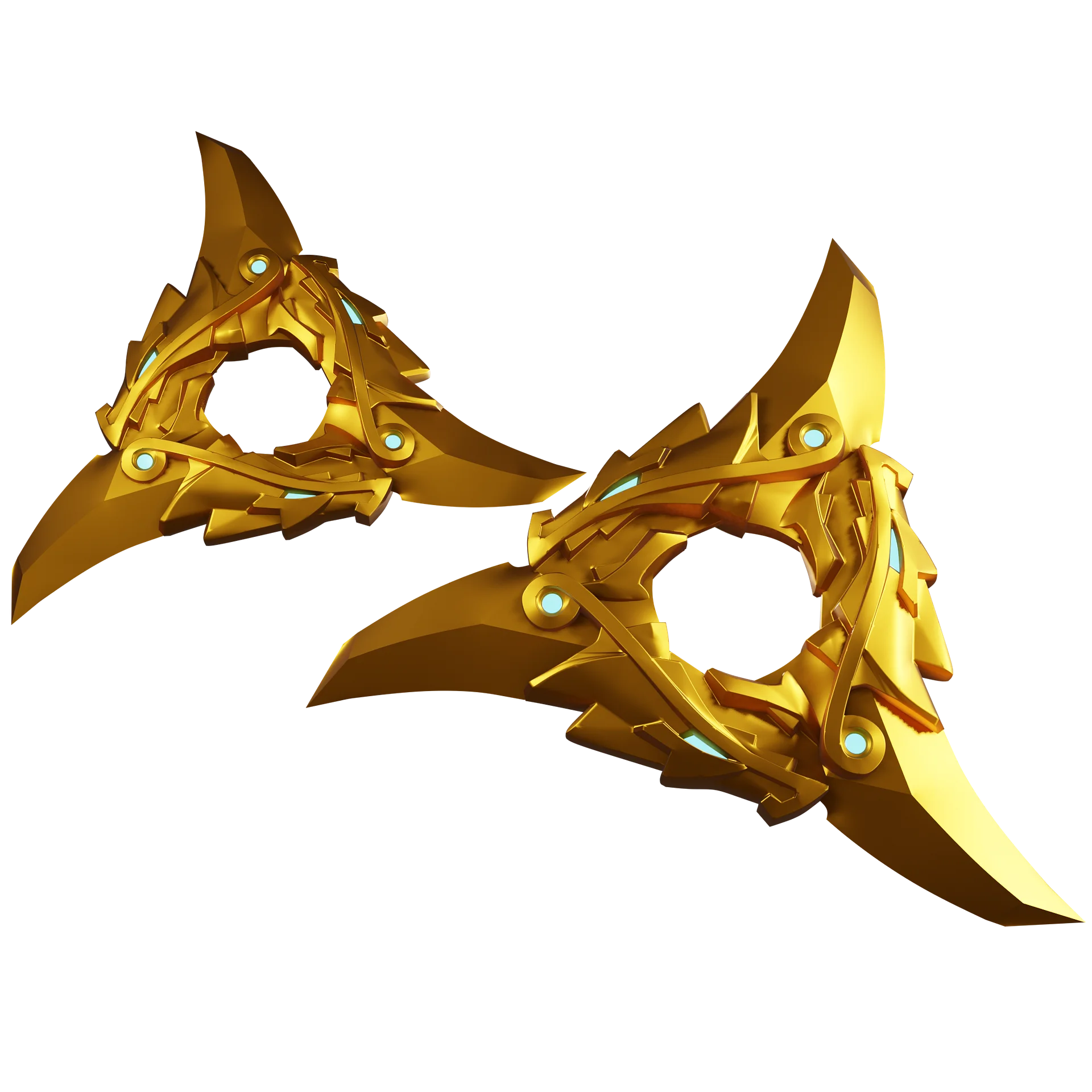 Ninjago Shurikens of Ice - 3D printable model files product image (1)