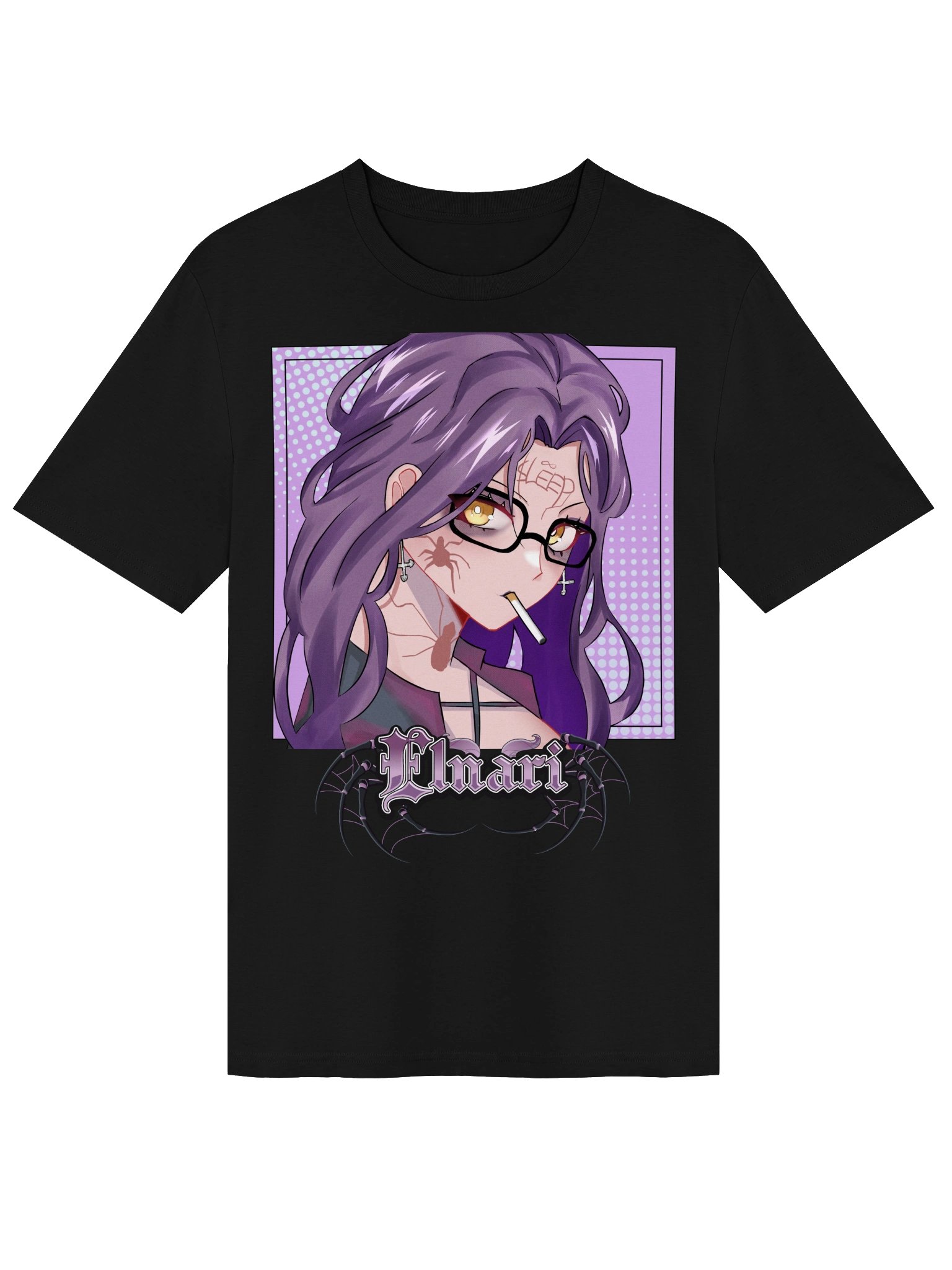BLACK ANIME TEE product image (1)