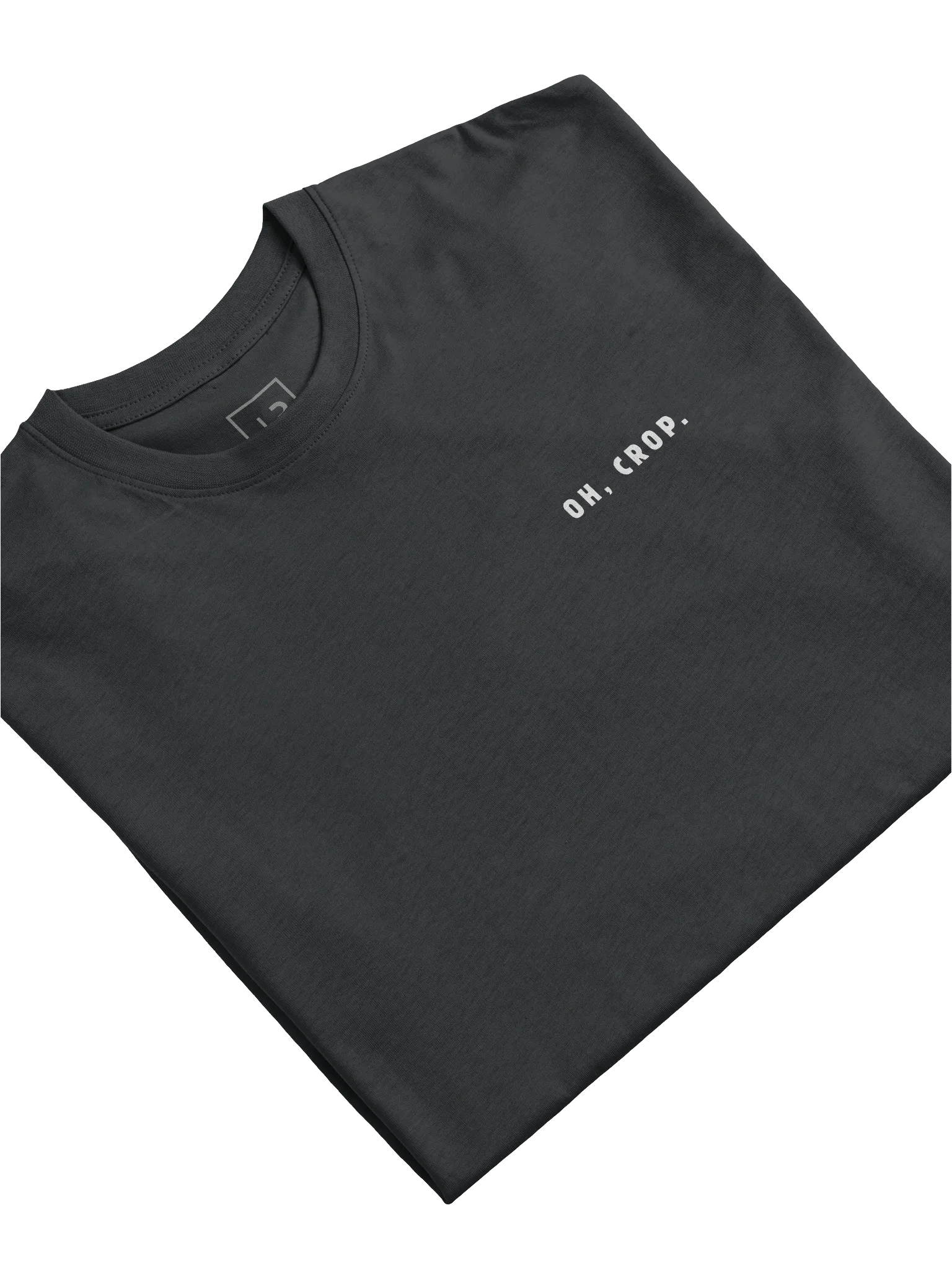 Oh Crop Camera Club Vintage Graphic Tee (Black) product image (5)