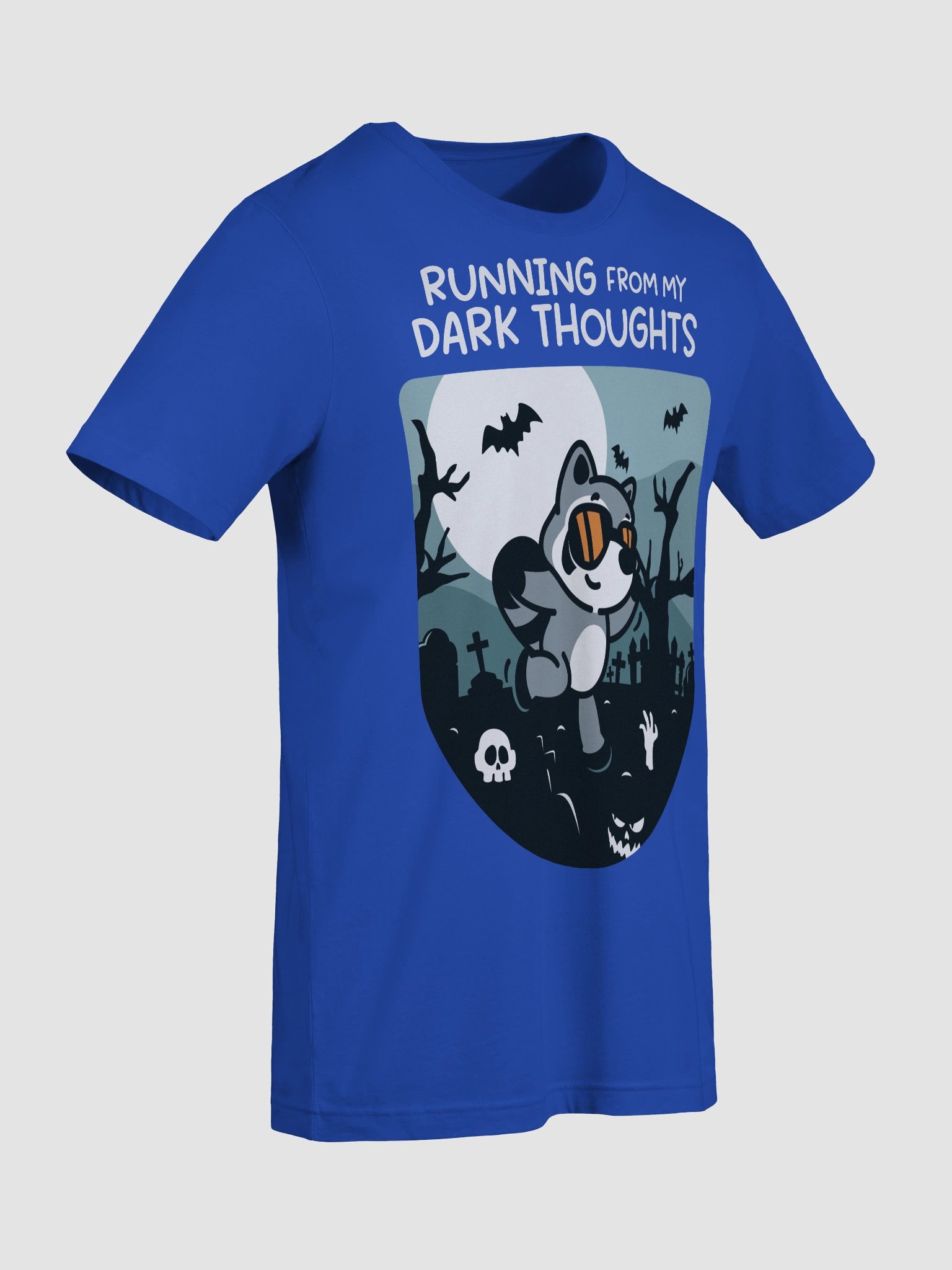 Running From My Dark Thoughts Men's Athletic Tee product image (9)