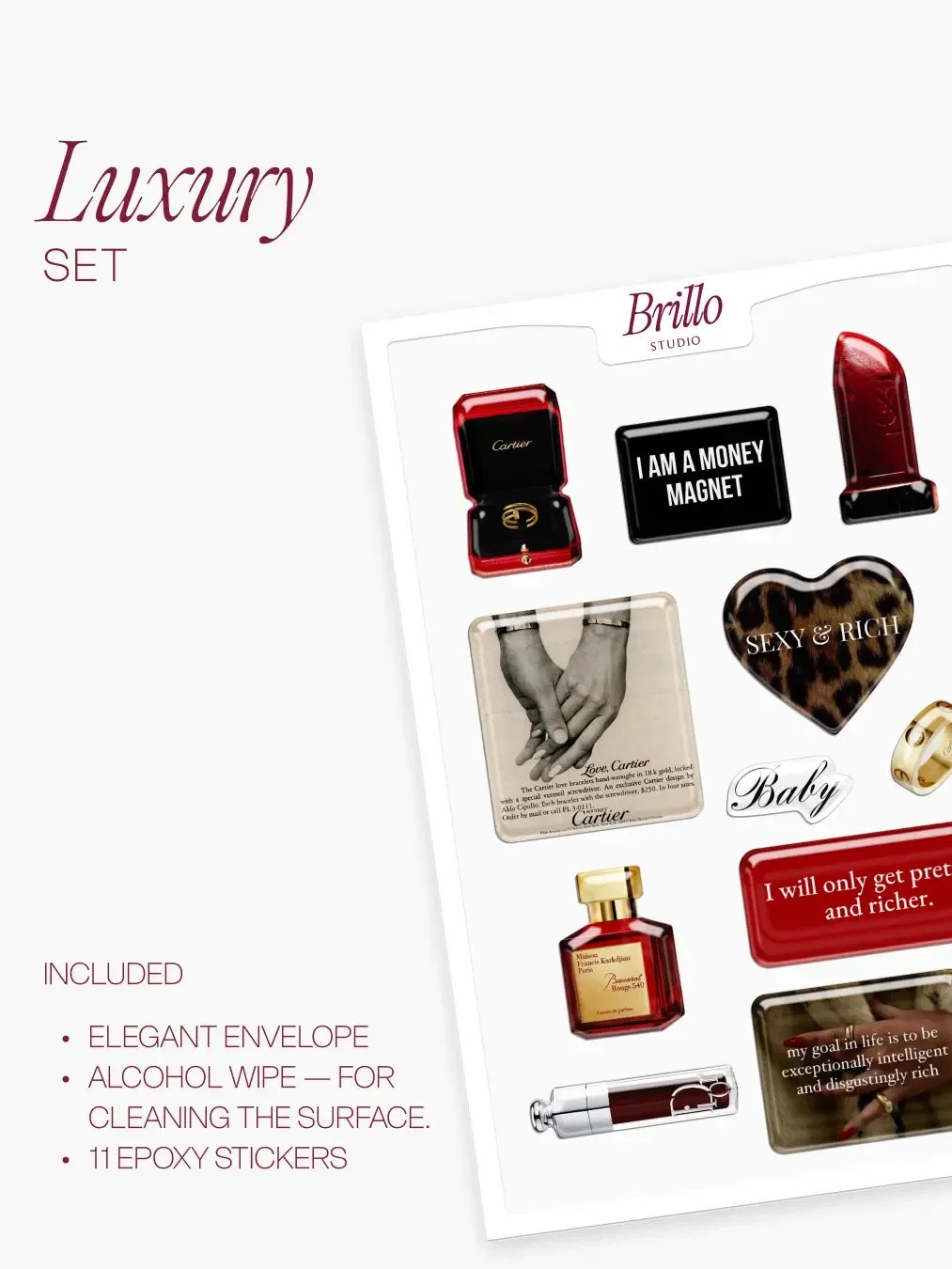 Luxury 3D Sticker Set product image (3)