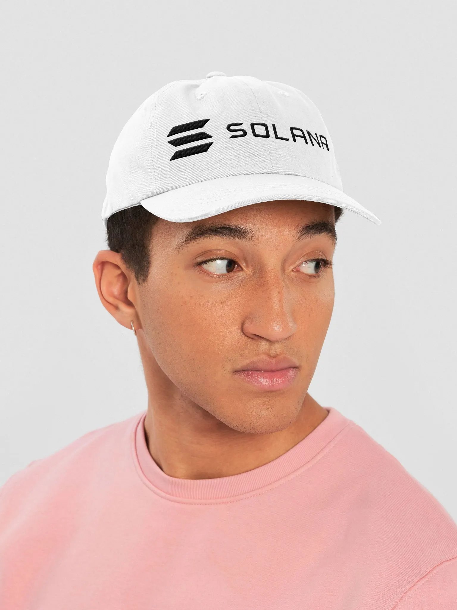 Solana Logo Classic Embroidered Dad Hat product image (36)