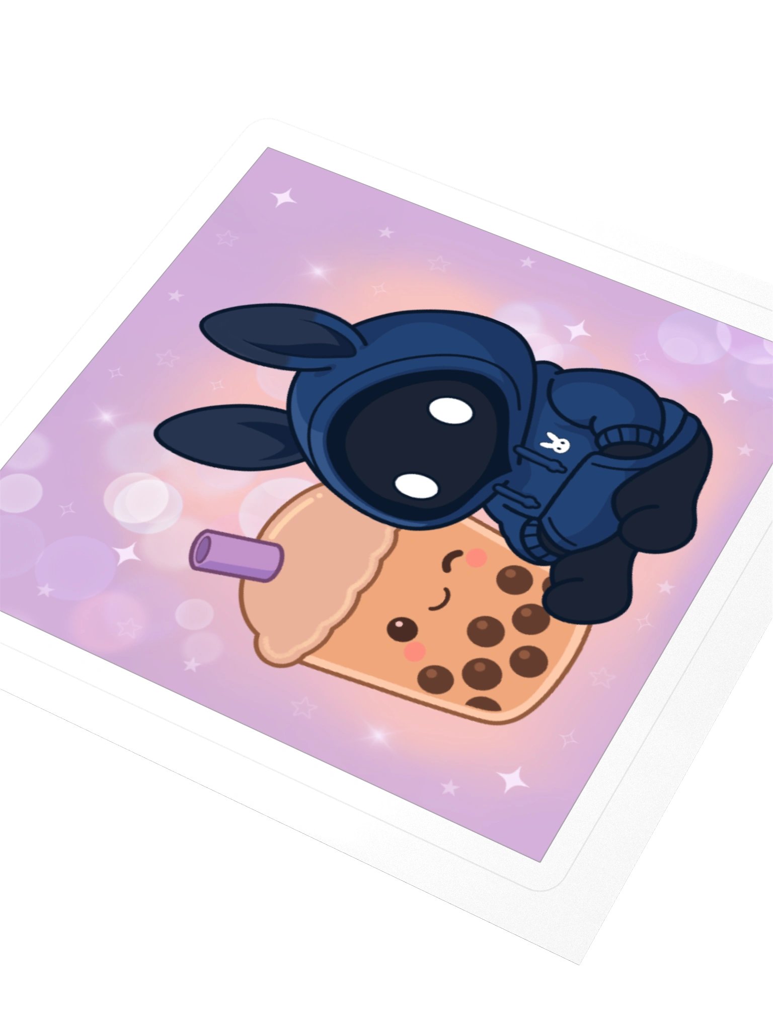Poochoki Bubble Tea Plushie Sticker product image (3)
