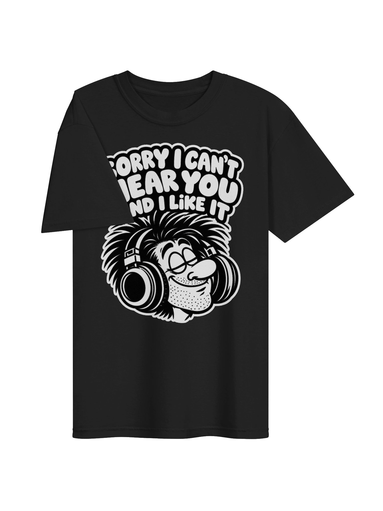 Sorry I Can't Hear You And I Like It - Dyed Heavy T-Shirt product image (3)